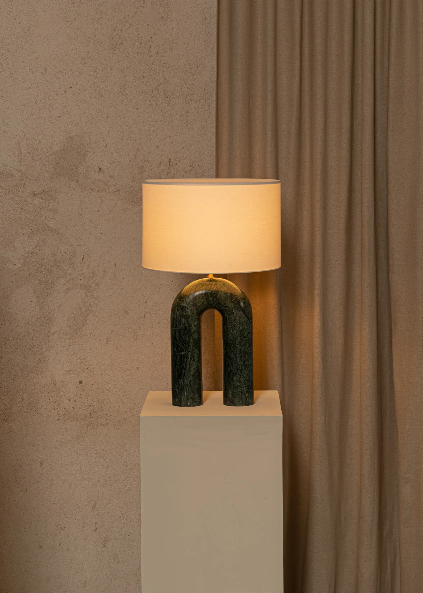 Lampa stołowa ARKO zielony marmur - Image 6