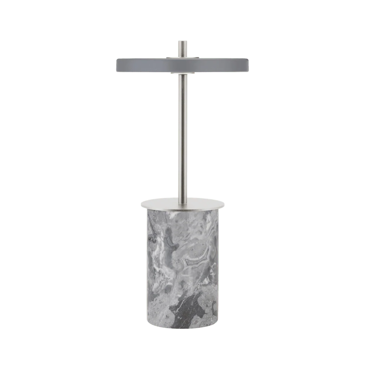 Lampa stołowa ASTERIA MOVE MINI szary marmur ze srebrną wstawką - Image 3