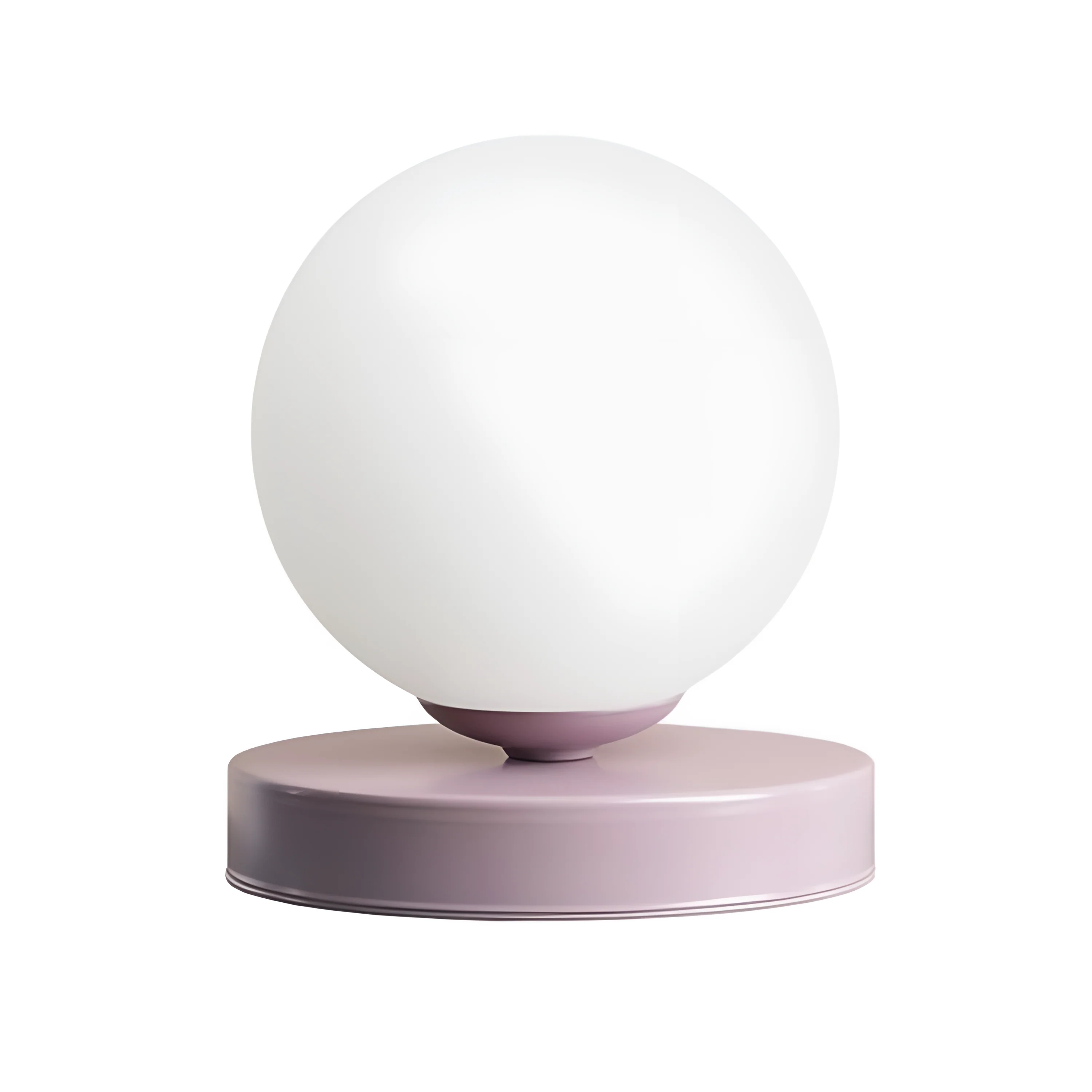 Lampa stołowa BALL liliowy