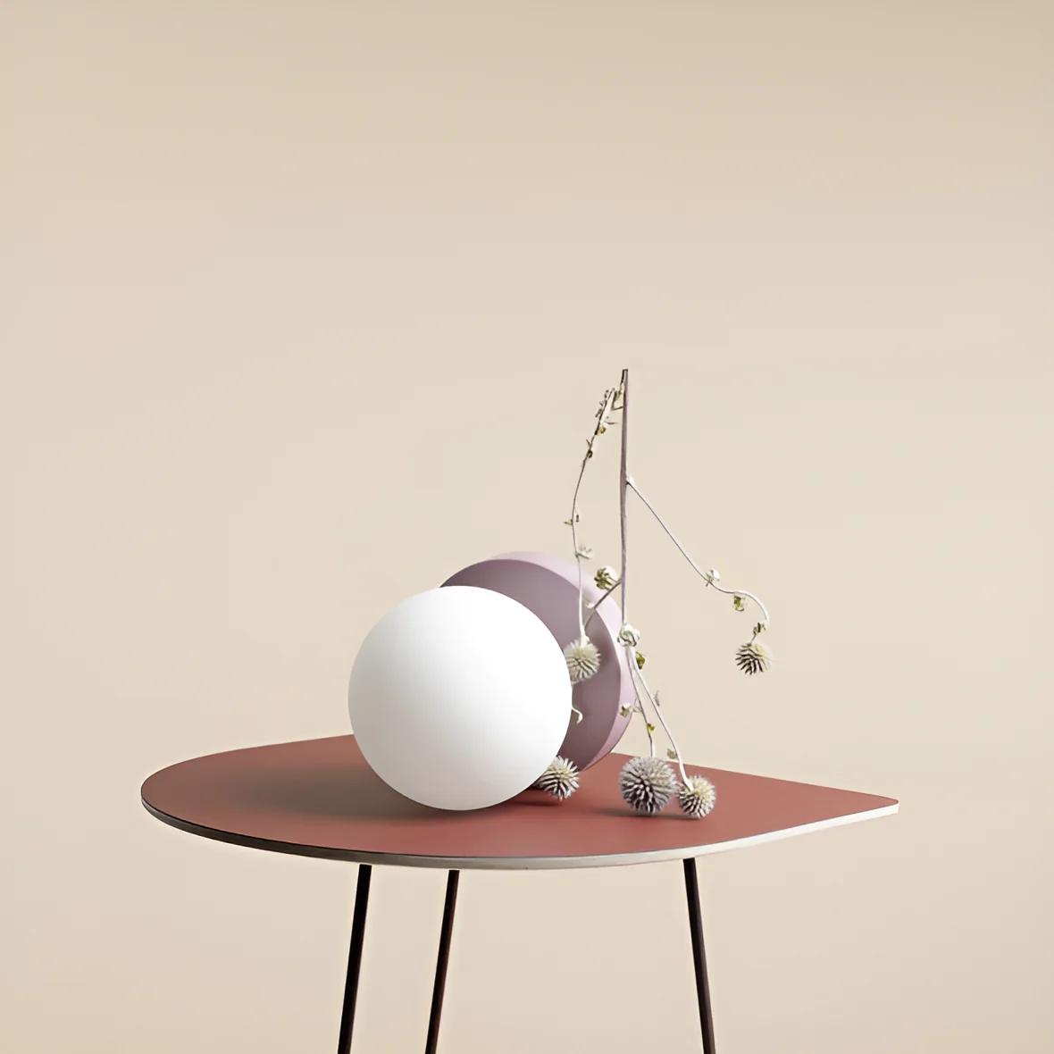 Lampa stołowa BALL liliowy - Image 3