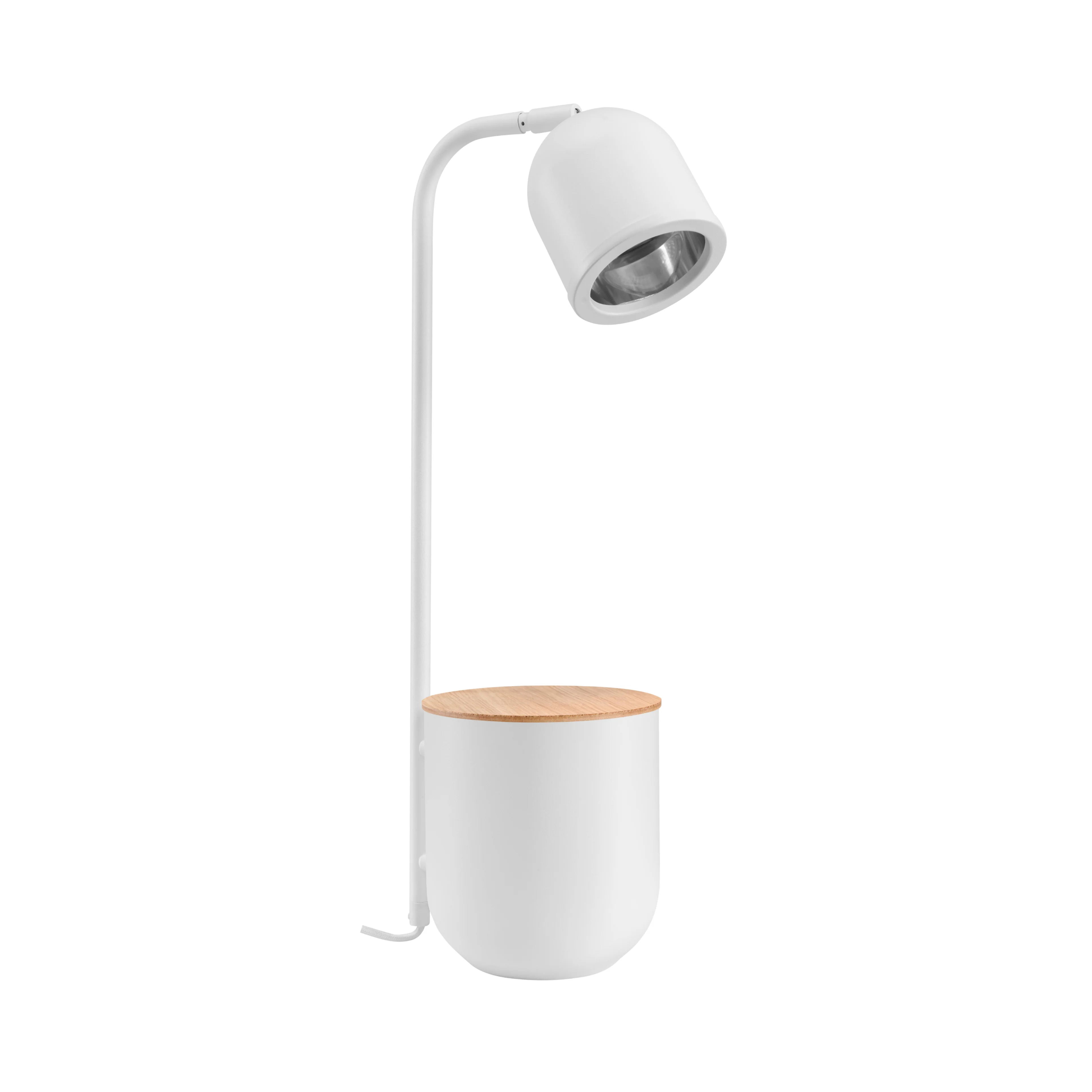 Lampa biurkowa BOTANICA WOOD biały [wycofane]