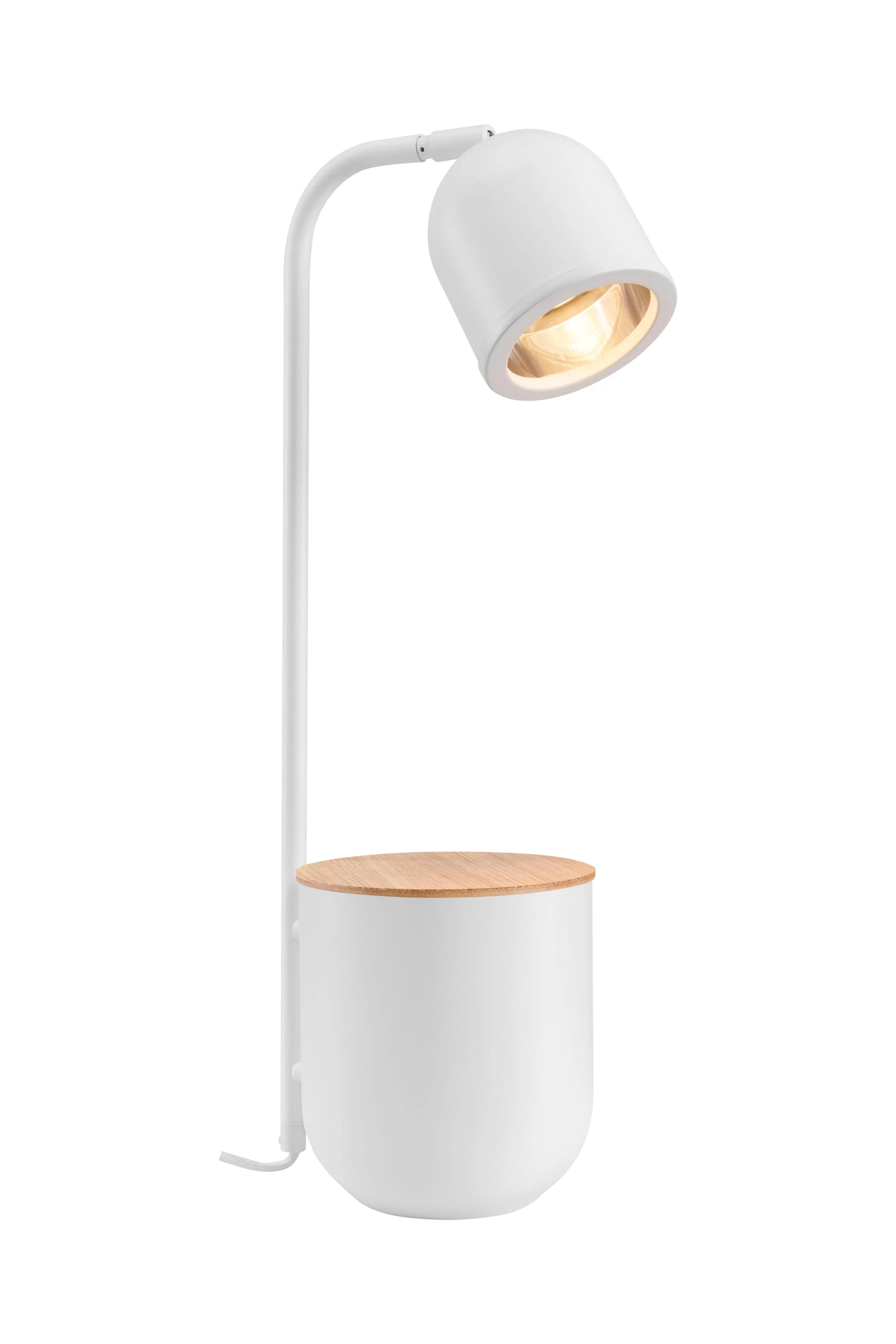 Lampa biurkowa BOTANICA WOOD biały [wycofane] - Image 3