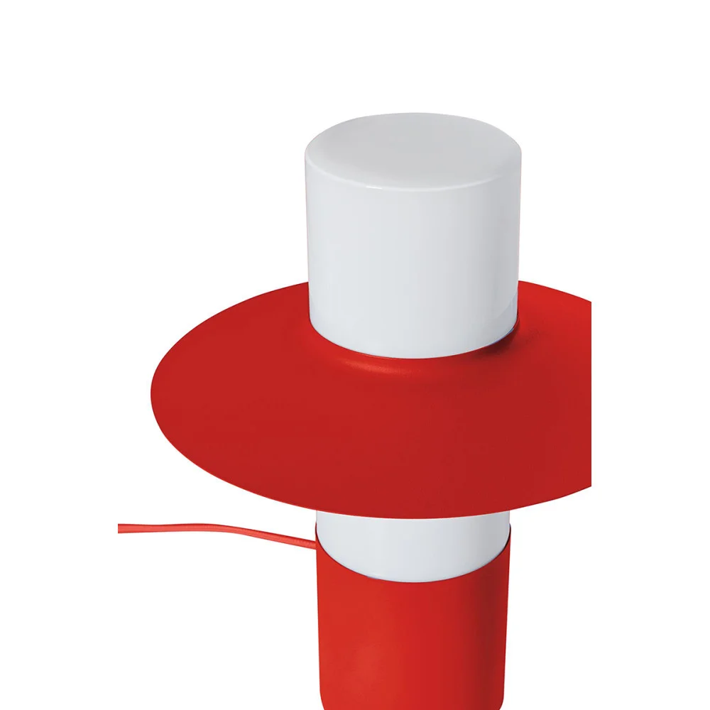 Lampa stołowa CAPONIO czerwono-pomarańczowy - Image 4