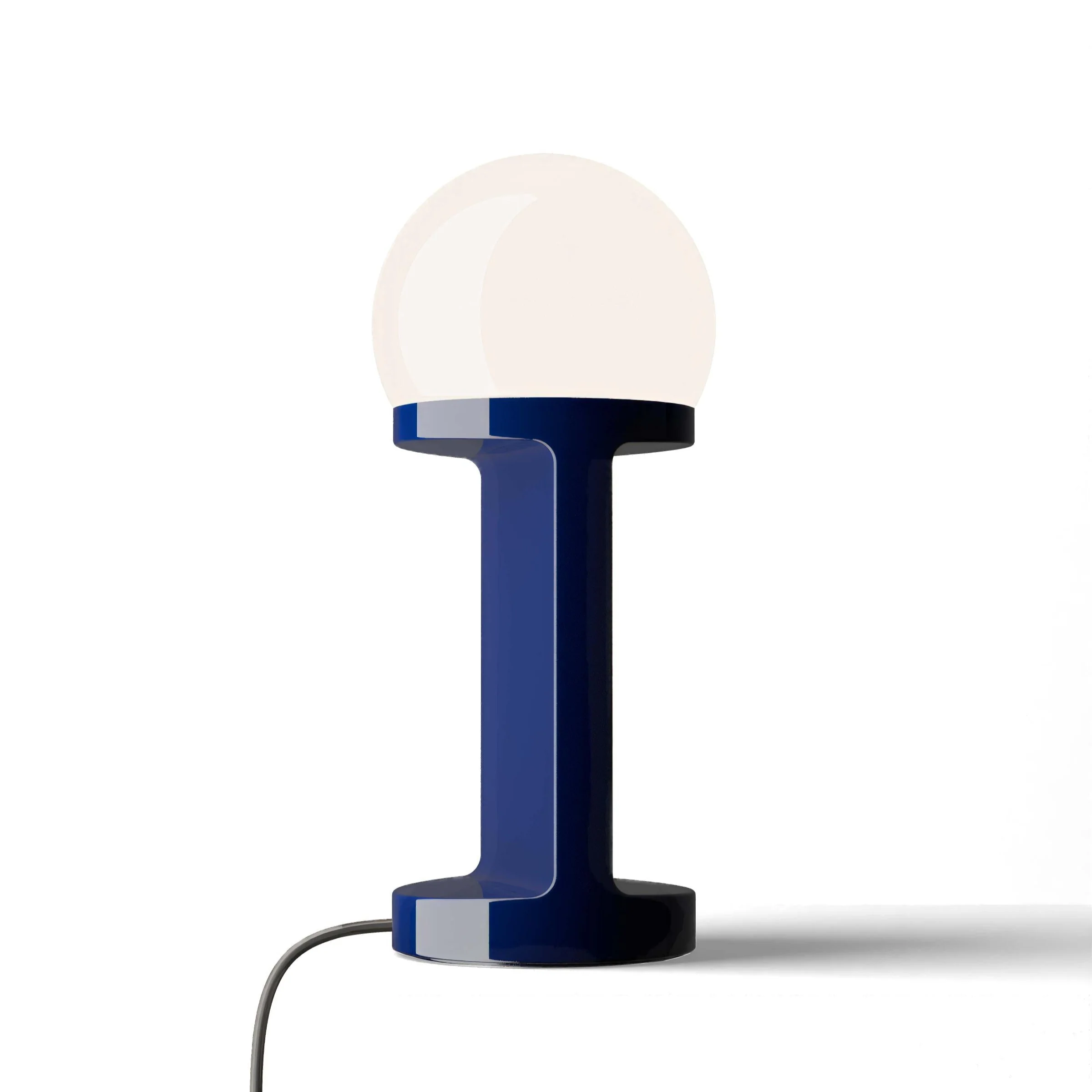 Lampa stołowa ceramiczna HABEA kobaltowy
