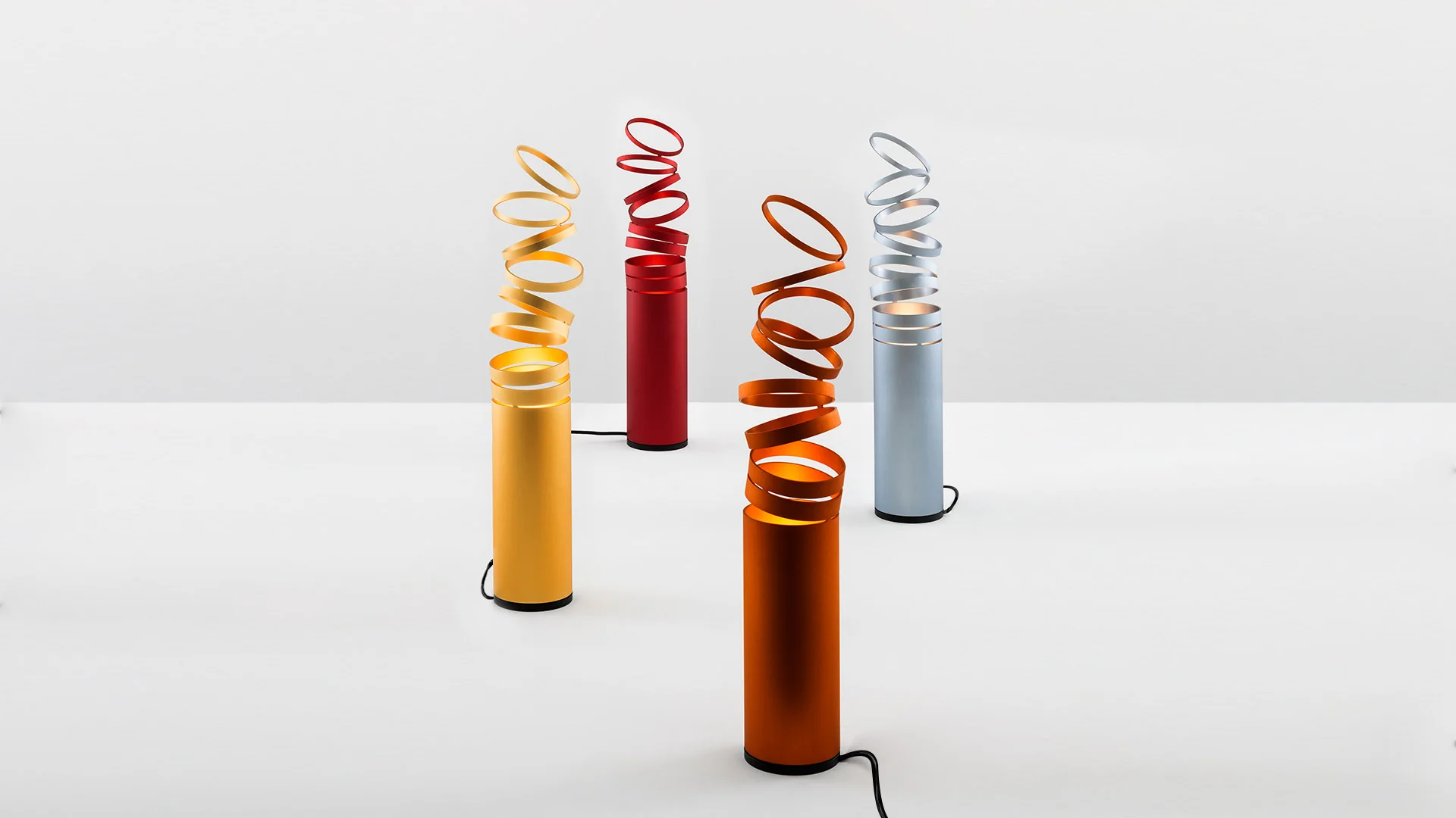 Lampa stołowa DECOMPOSE pomarańczowy - Image 2