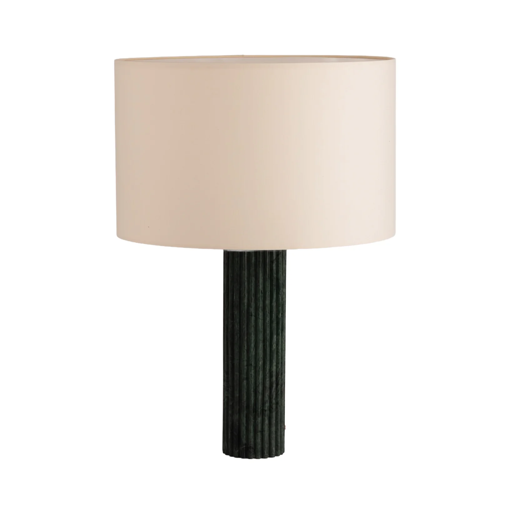 Lampa stołowa FLUTA zielony marmur