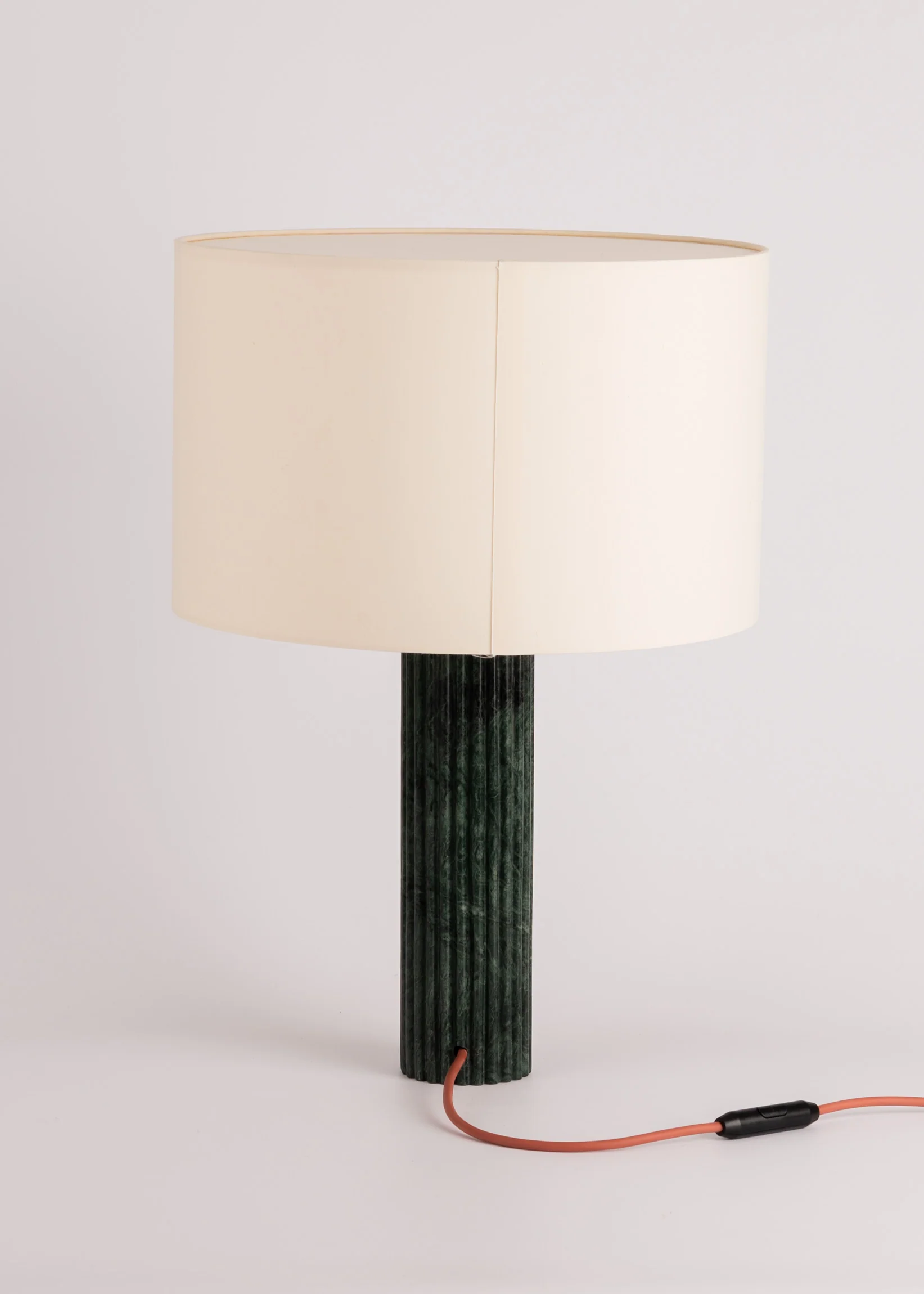 Lampa stołowa FLUTA zielony marmur - Image 6
