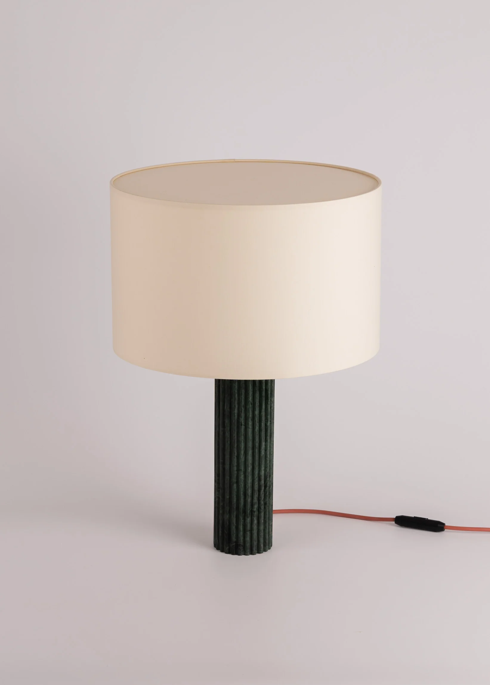 Lampa stołowa FLUTA zielony marmur - Image 8