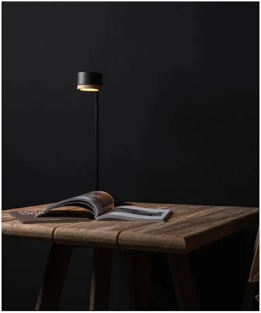 Lampa stołowa JUBI czarny z betonem - Image 4