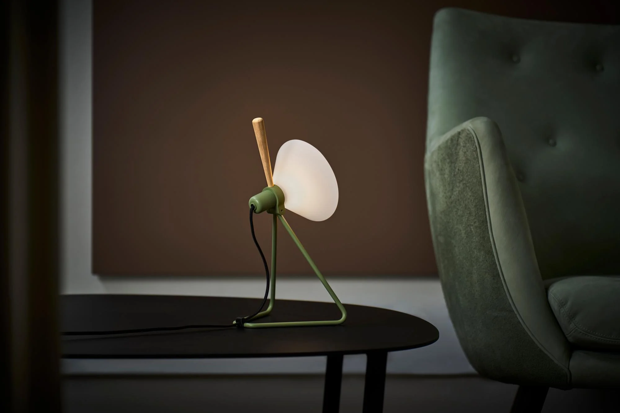 Lampa stołowa MODEL 356 SPOT oliwkowy - Image 11