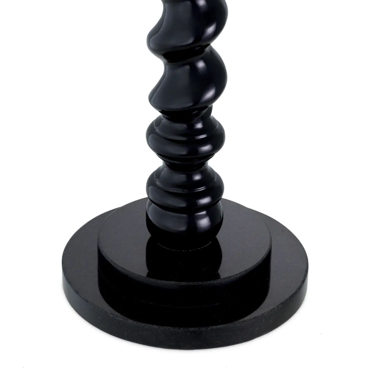 Lampa stołowa MASSIMO złamana biel z czarną podstawą - Image 4