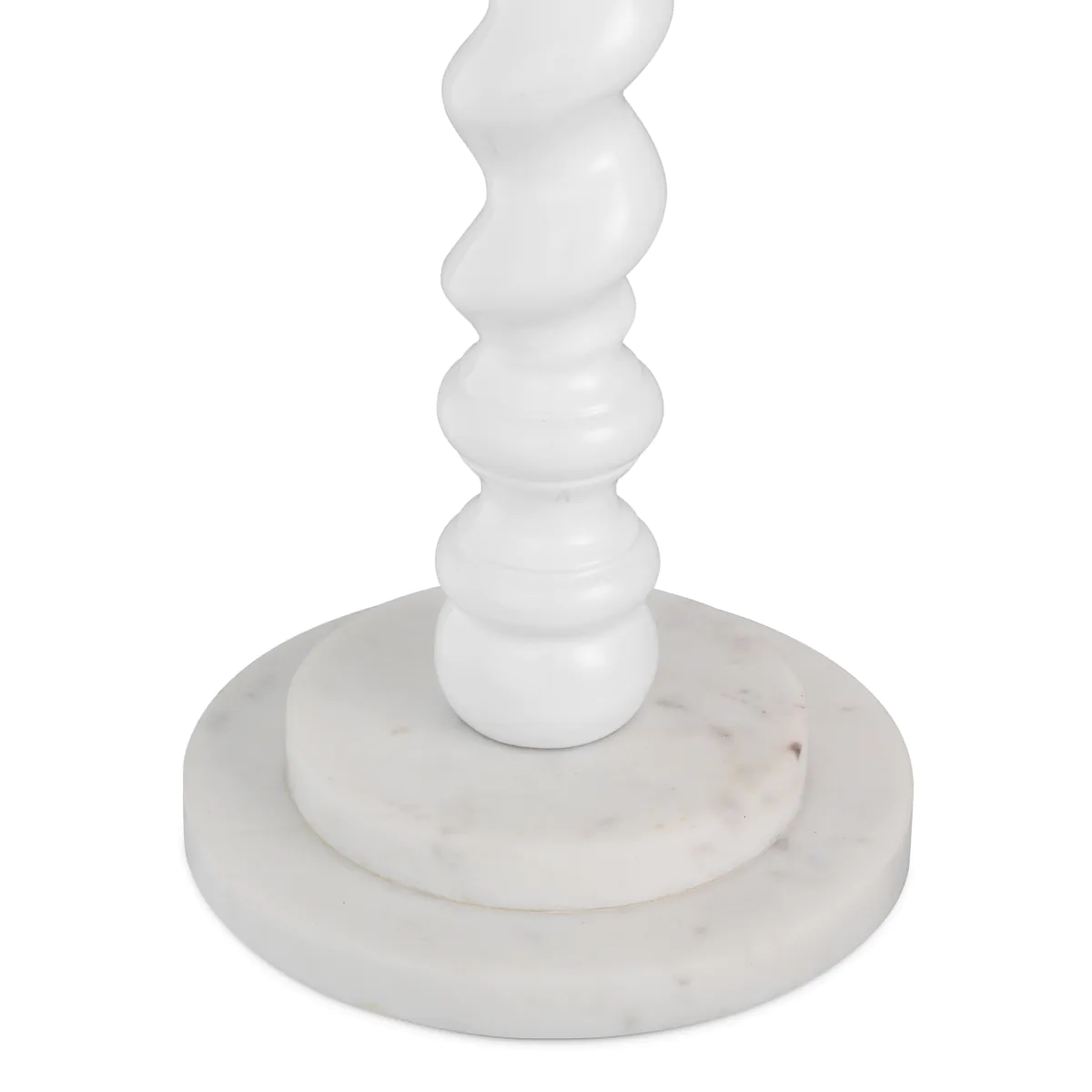 Lampa stołowa MASSIMO kremowy z białą podstawą - Image 4