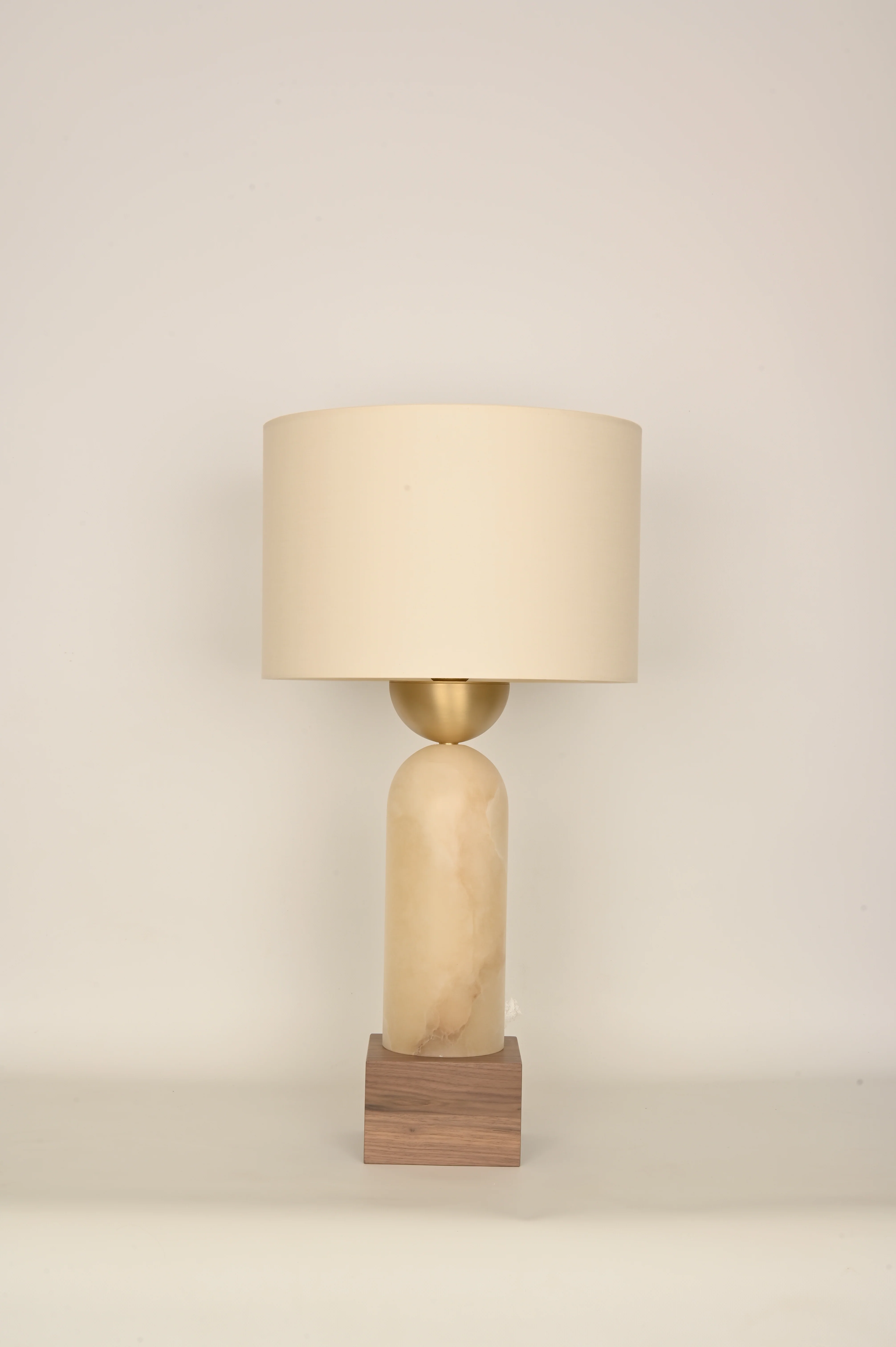 Lampa stołowa PEONA KELO biały alabaster - Image 5