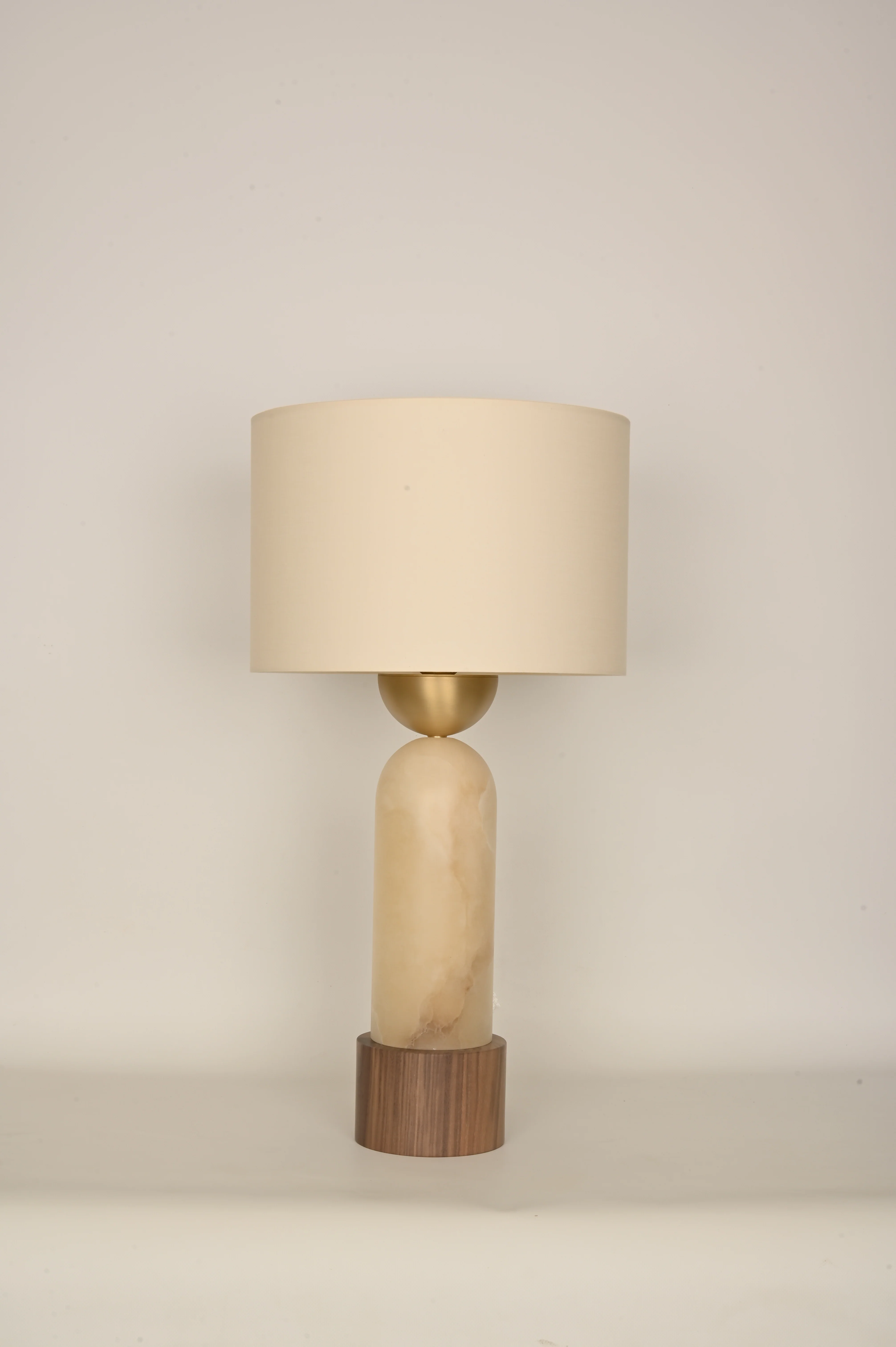 Lampa stołowa PEONA KELO biały alabaster - Image 6
