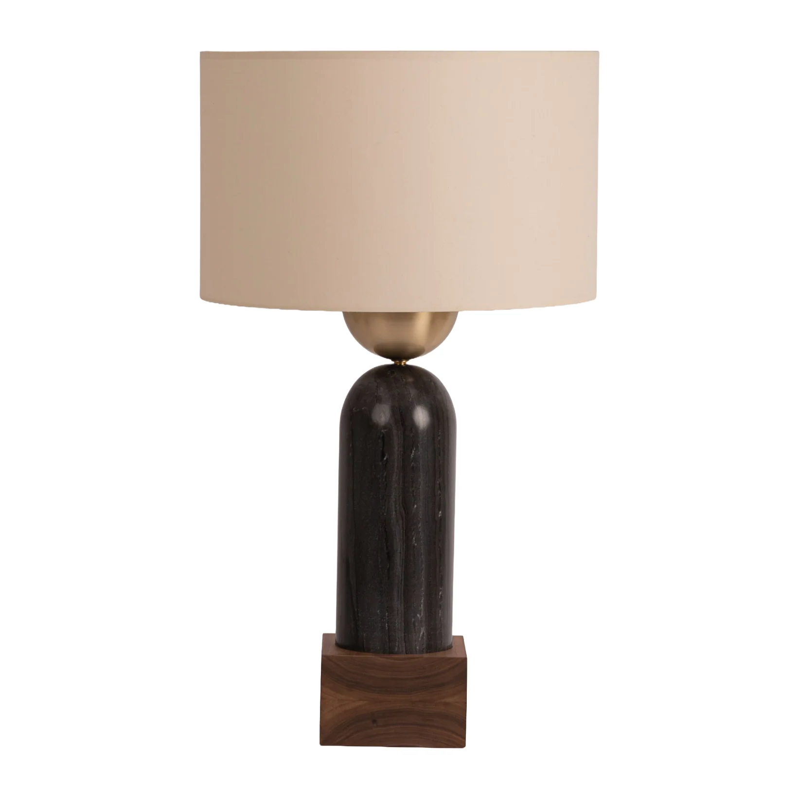 Lampa stołowa PEONA KELO czarny marmur