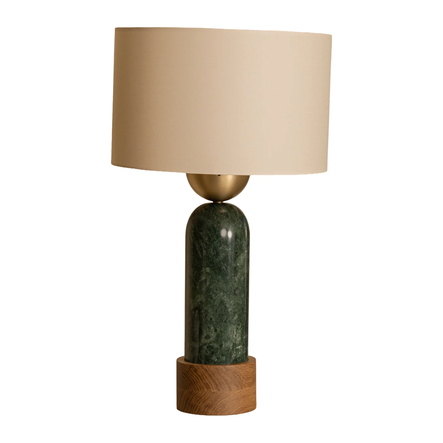 Lampa stołowa PEONA KELO zielony marmur
