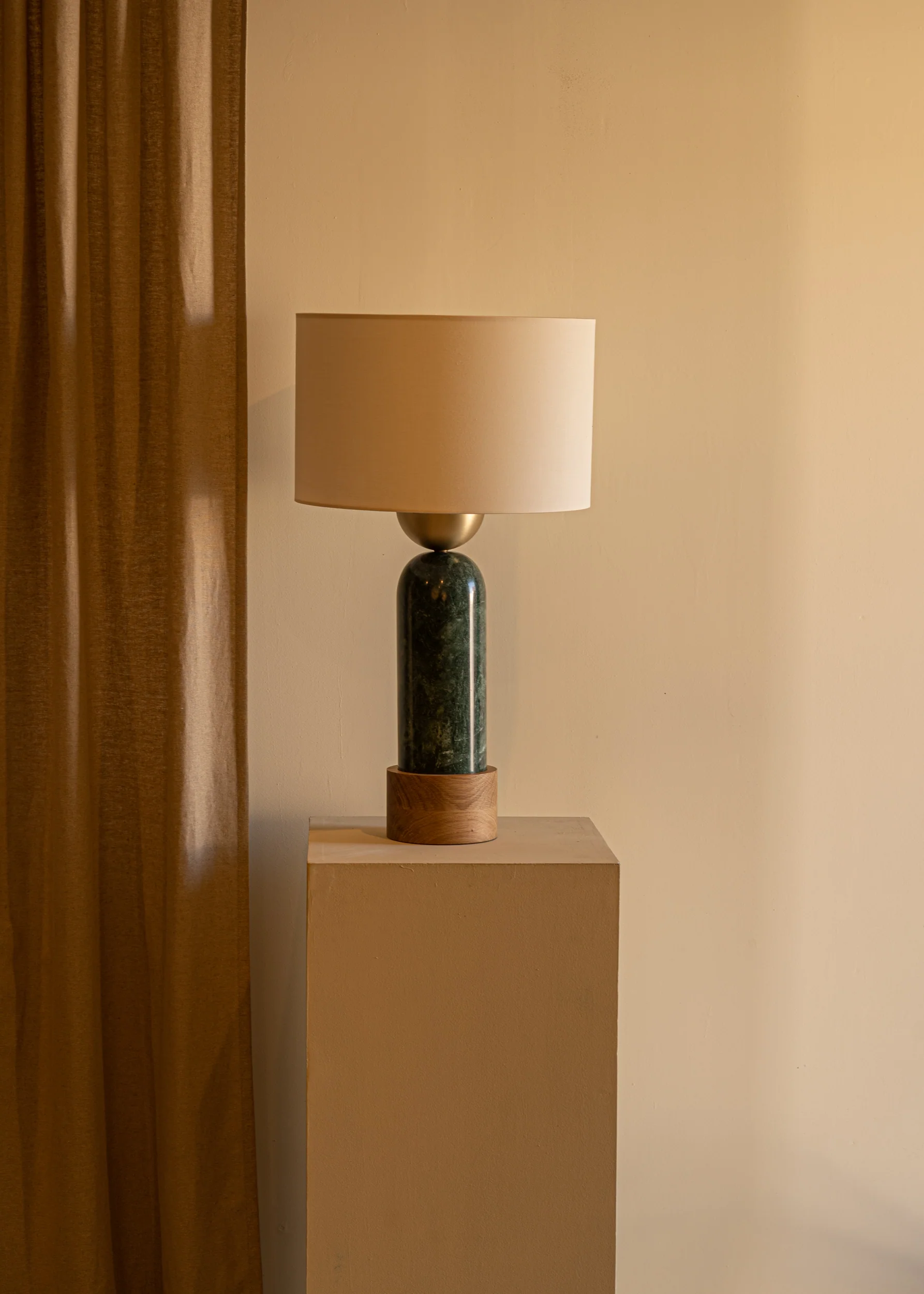 Lampa stołowa PEONA KELO zielony marmur - Image 3