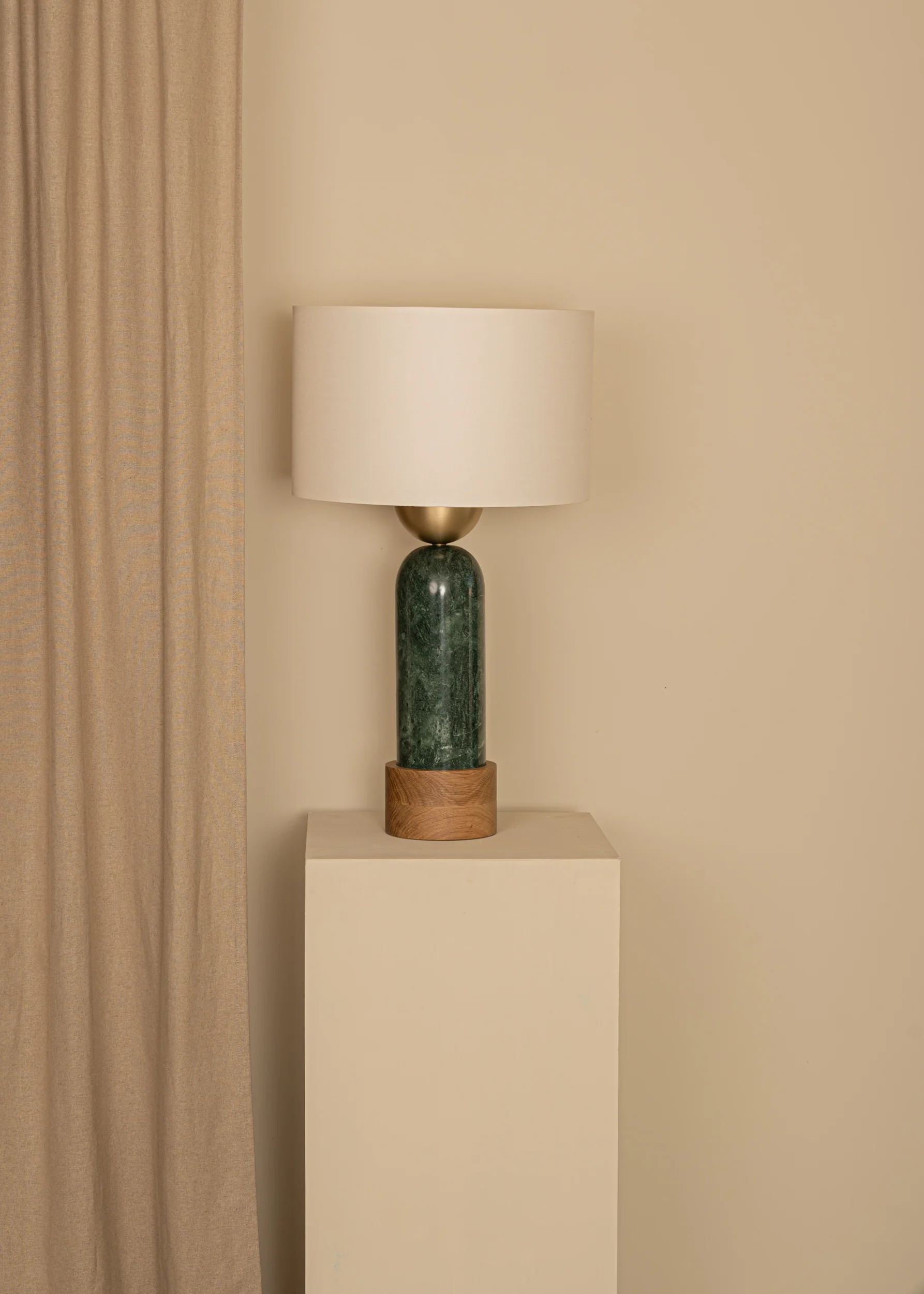 Lampa stołowa PEONA KELO zielony marmur - Image 4