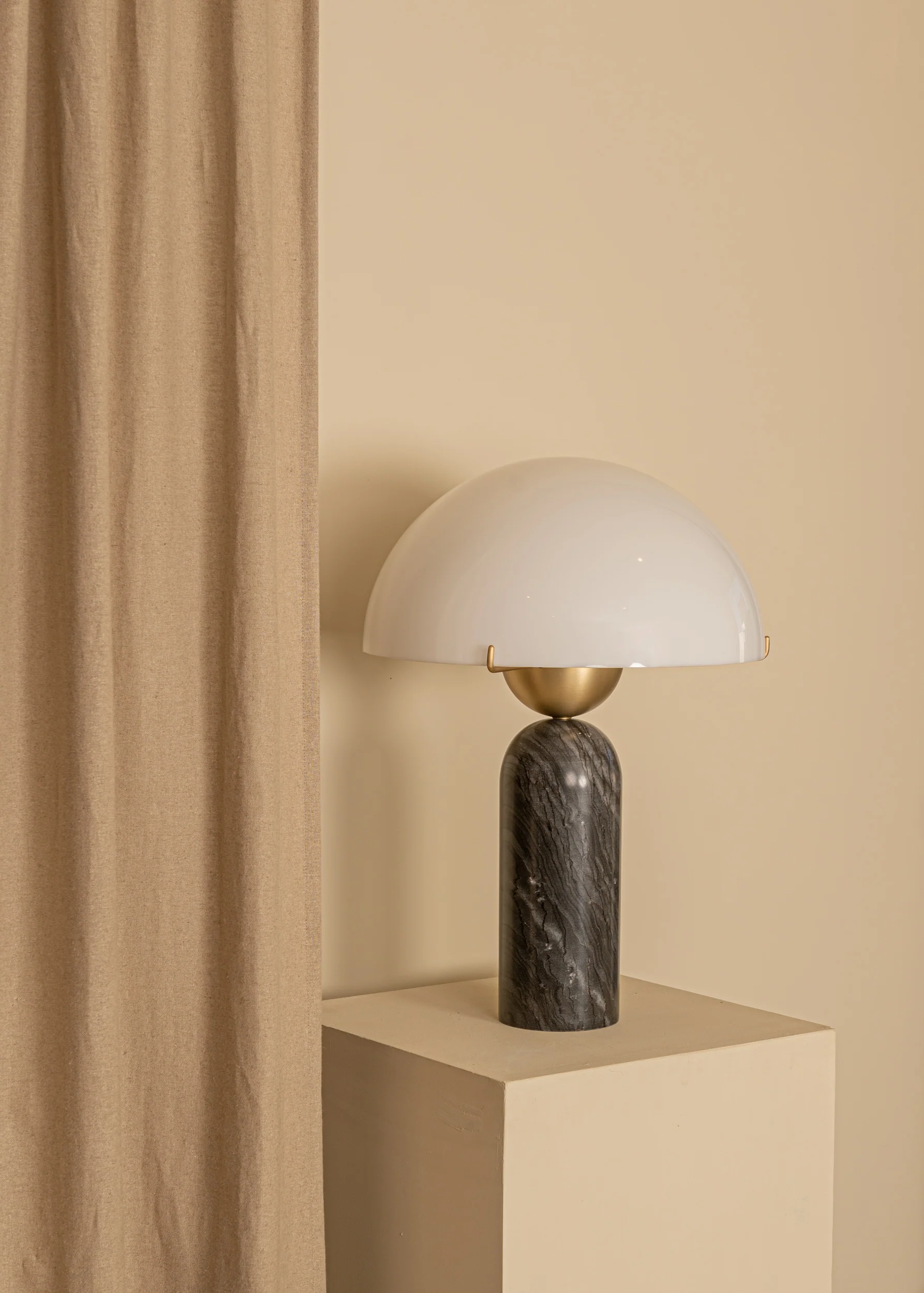Lampa stołowa PEONO czarny marmur - Image 2