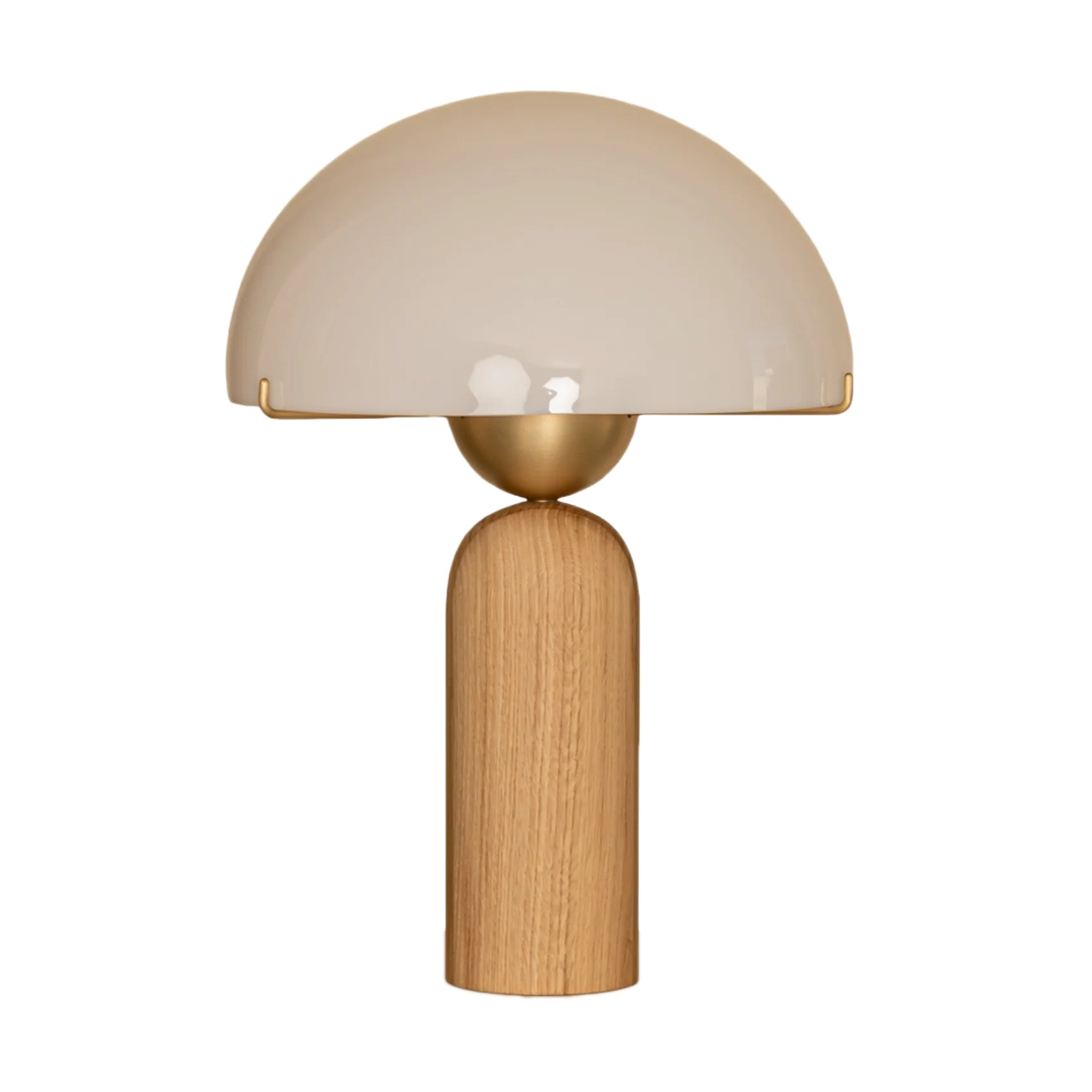 Lampa stołowa PEONO drewno dębowe