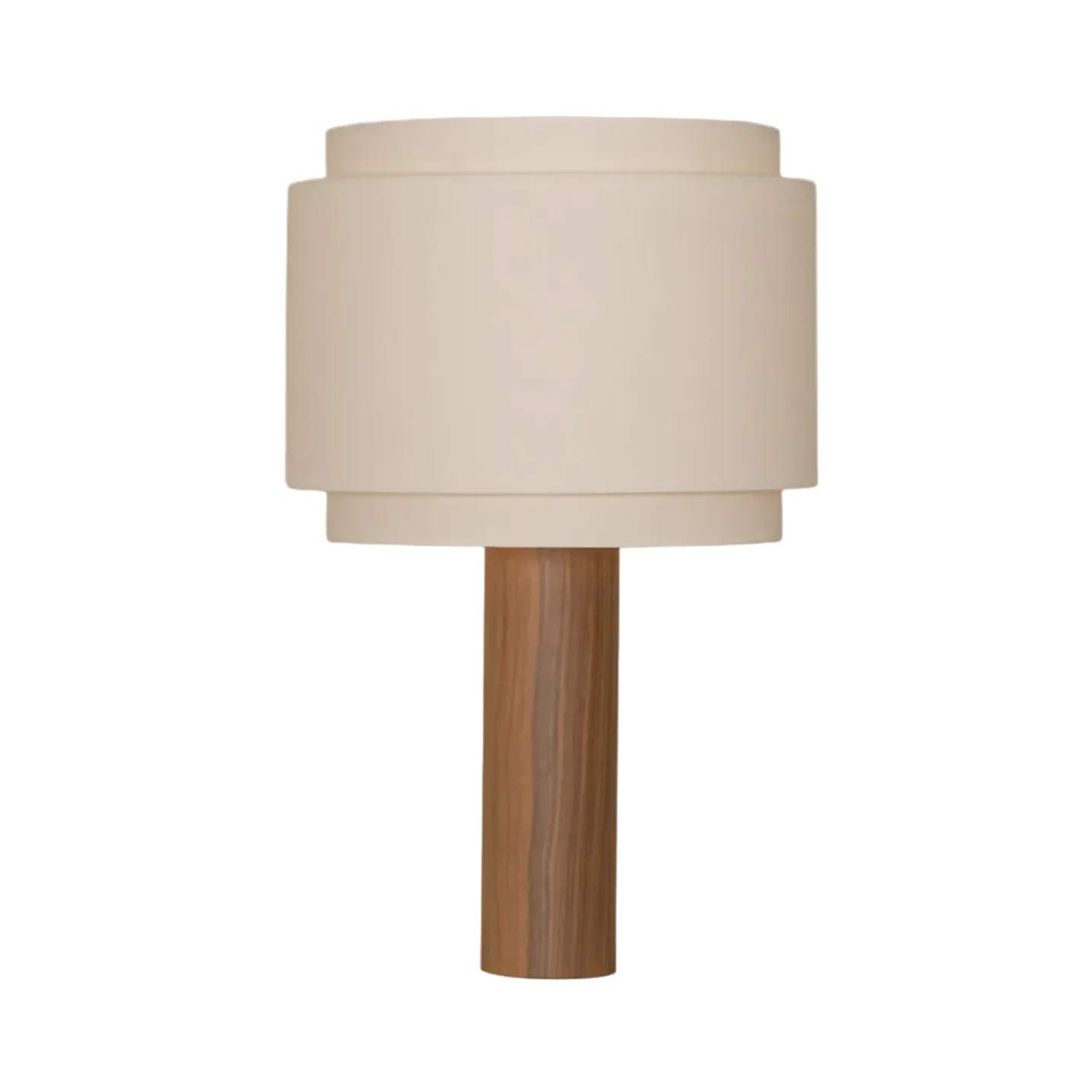Lampa stołowa PIPO DUOBLE drewno orzechowe