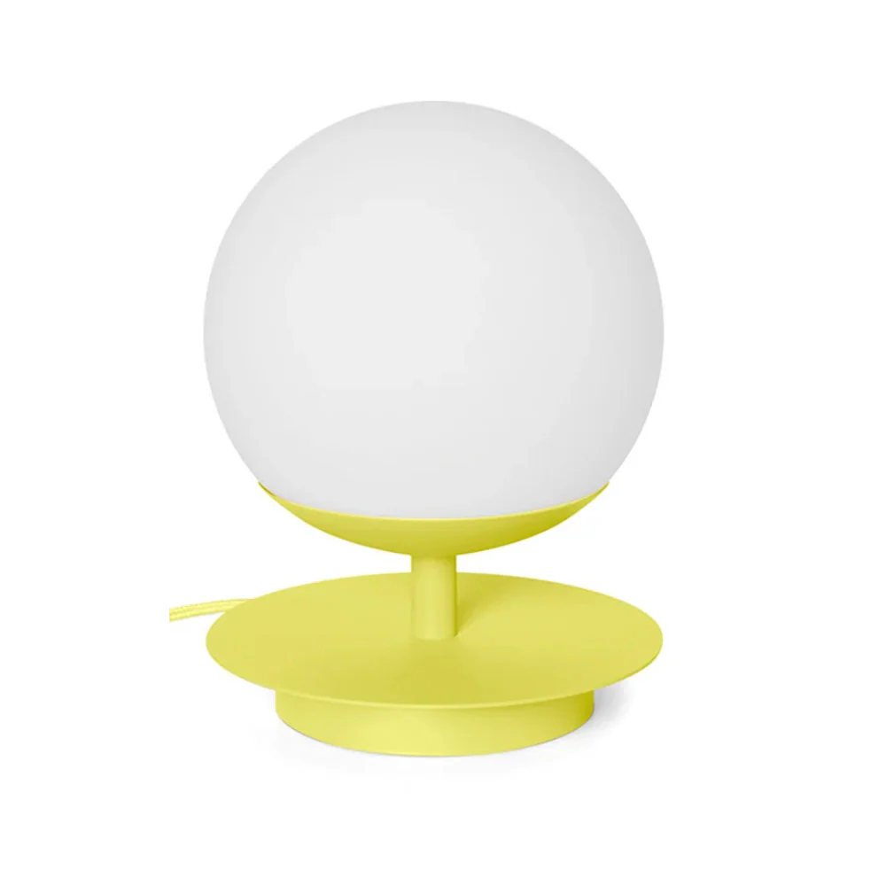 Lampa stołowa PLAAT jasnożółty
