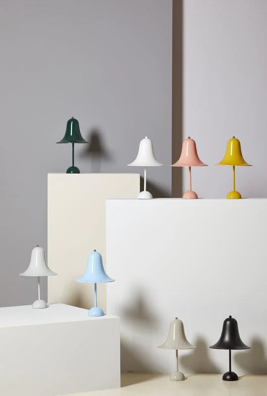 Lampa stołowa przenośna PANTOP błękitny - Image 5