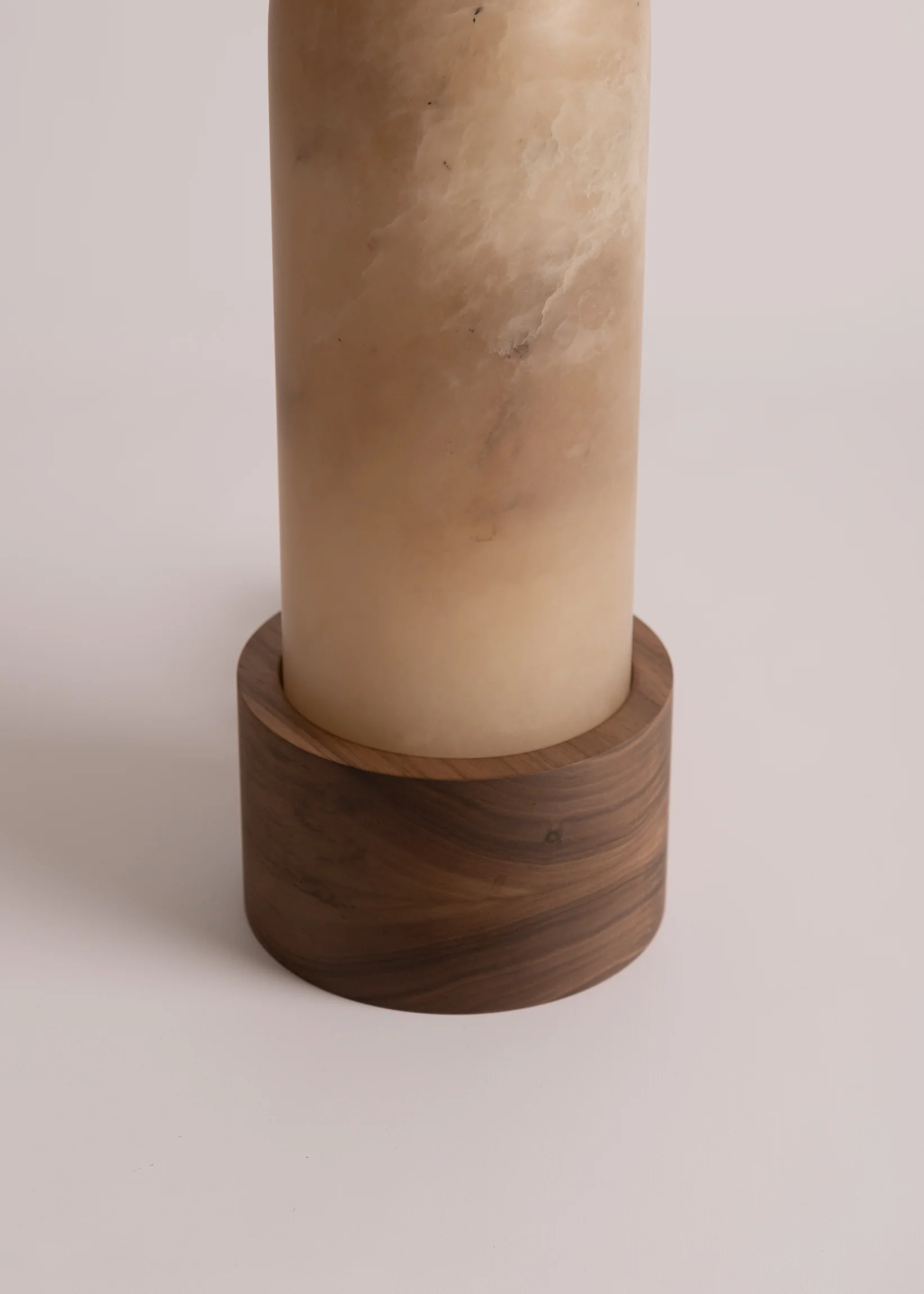 Lampa stołowa PURA KELO ciemny beżowy alabaster - Image 13