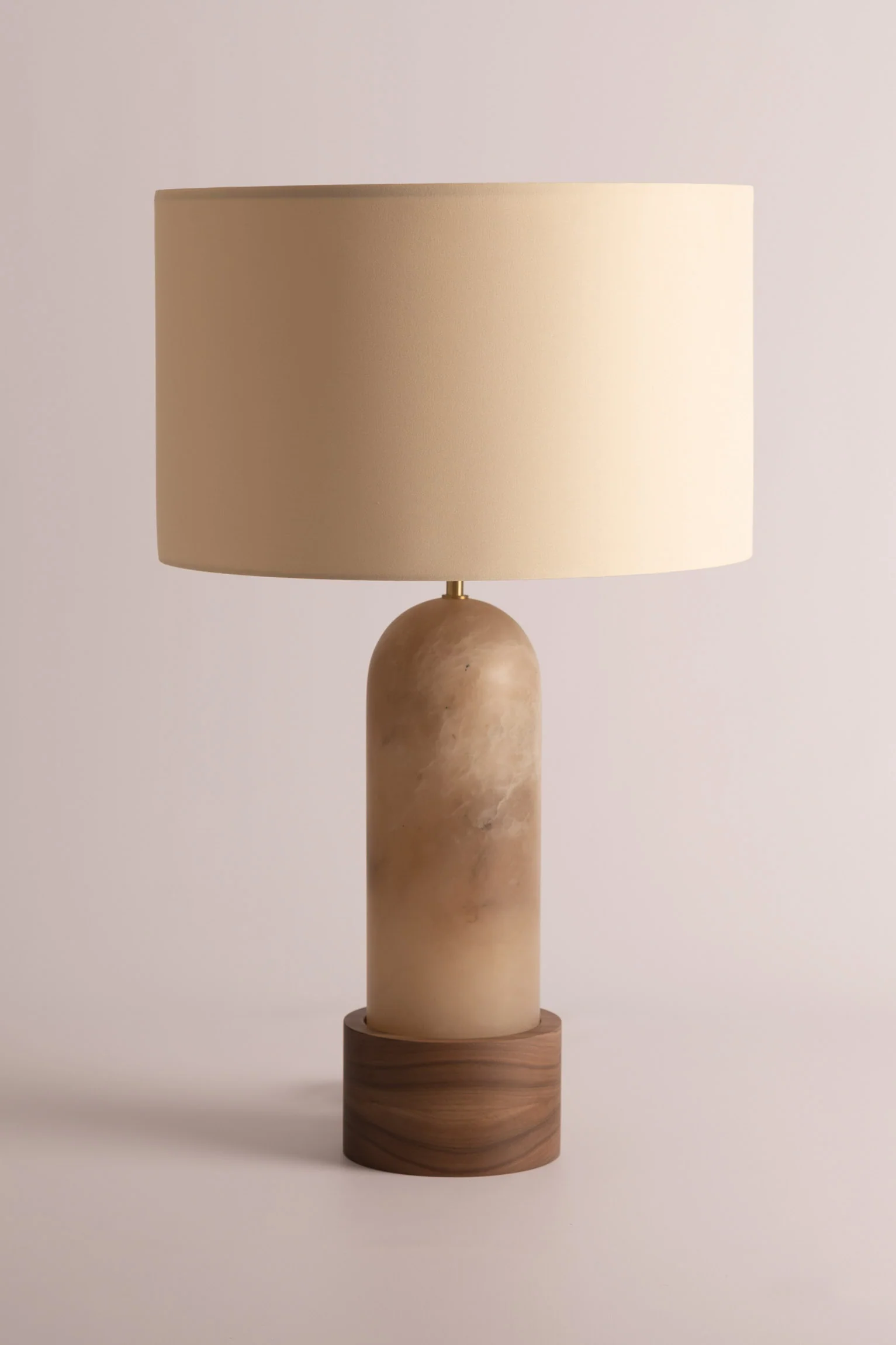 Lampa stołowa PURA KELO ciemny beżowy alabaster - Image 3