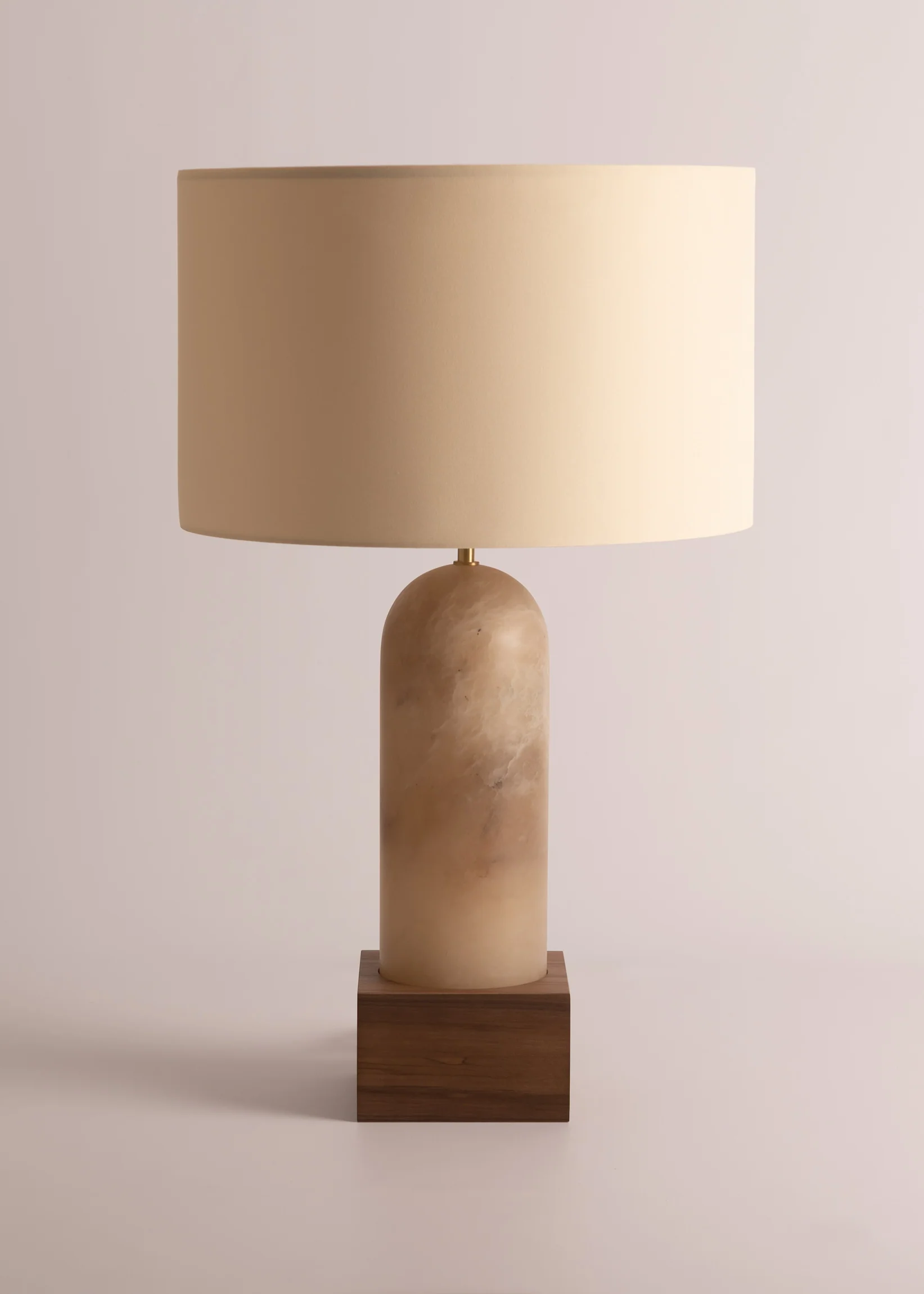 Lampa stołowa PURA KELO ciemny beżowy alabaster - Image 8