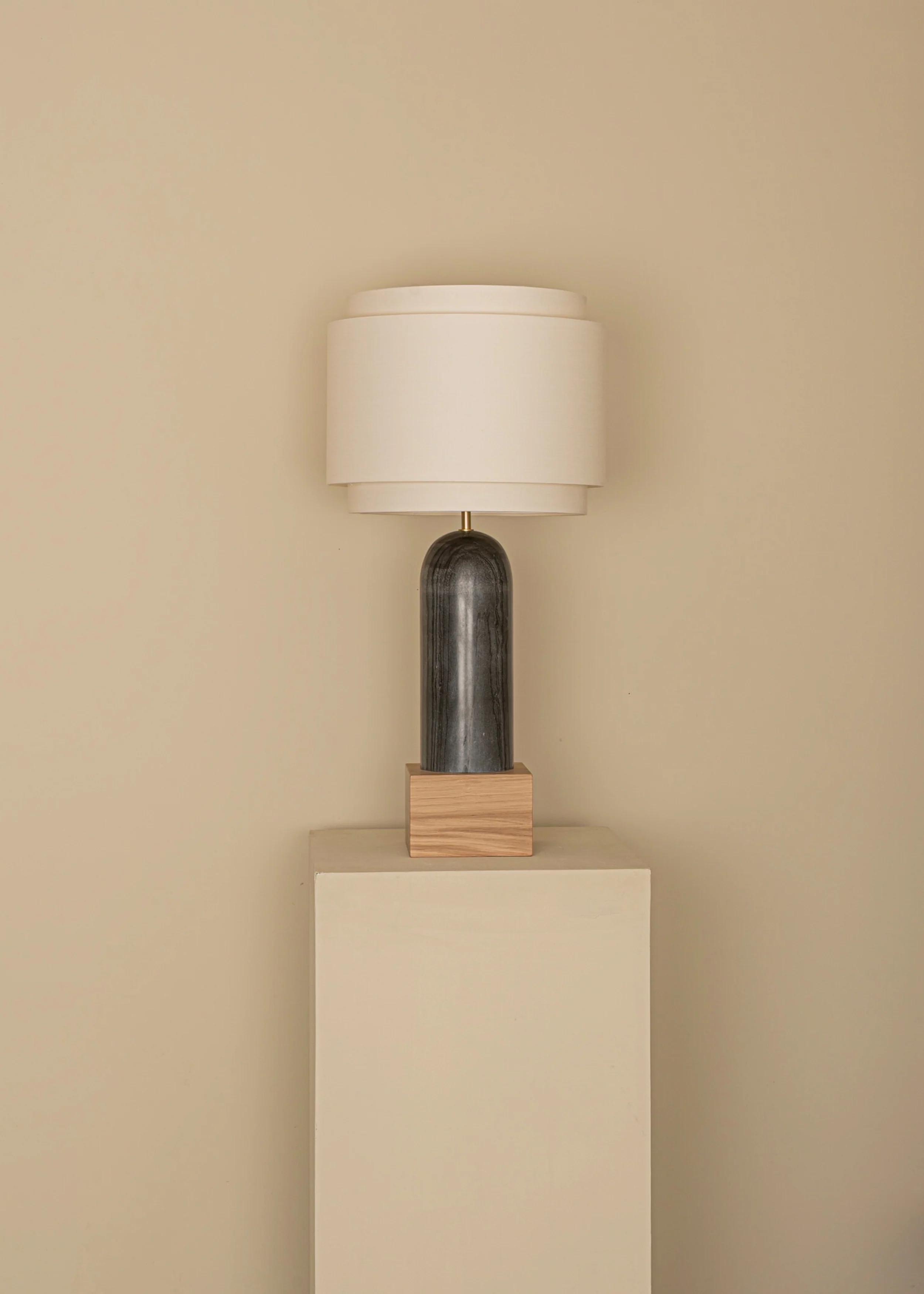 Lampa stołowa PURA KELO DOUBLE czarny marmur - Image 12