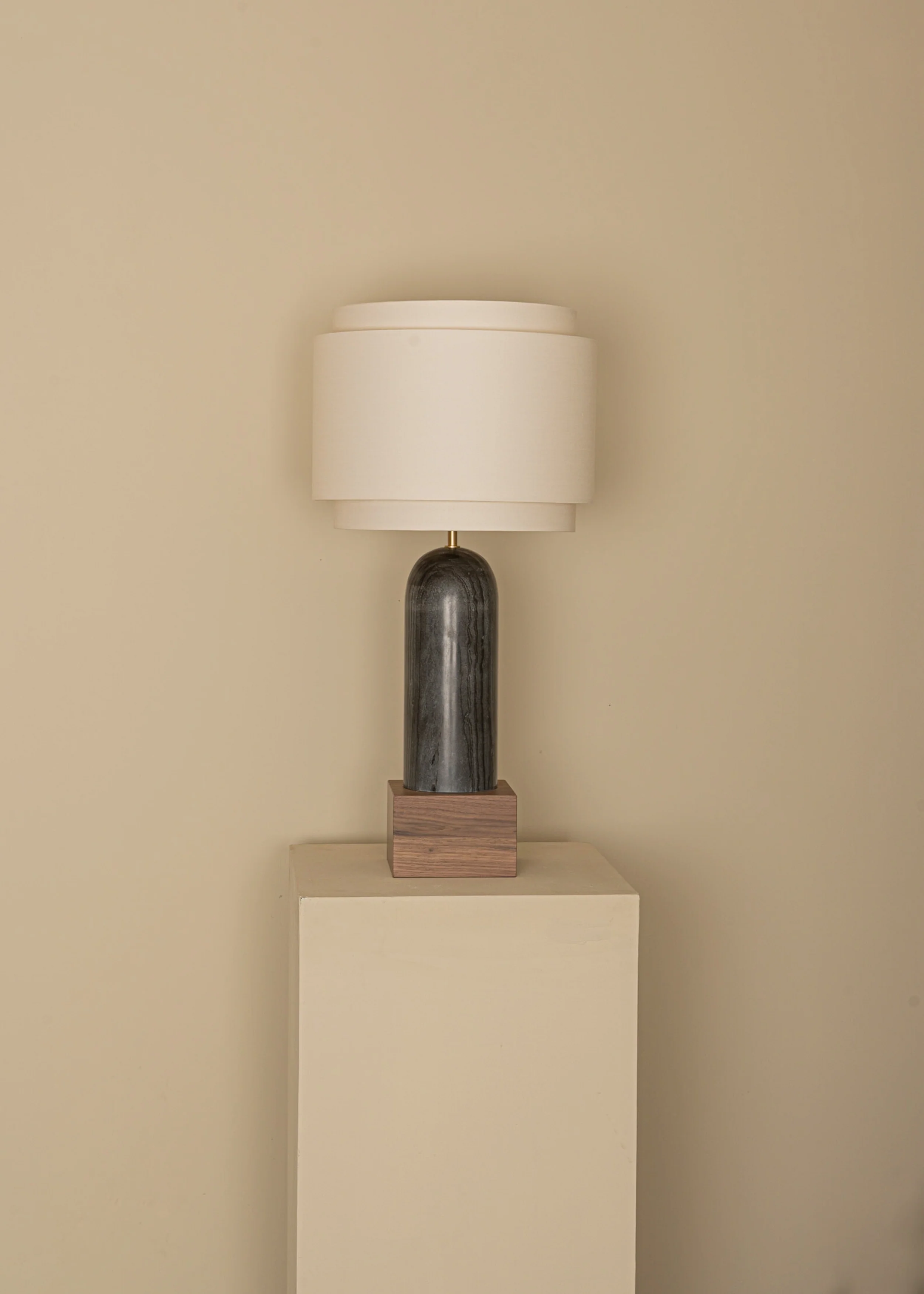 Lampa stołowa PURA KELO DOUBLE czarny marmur - Image 9