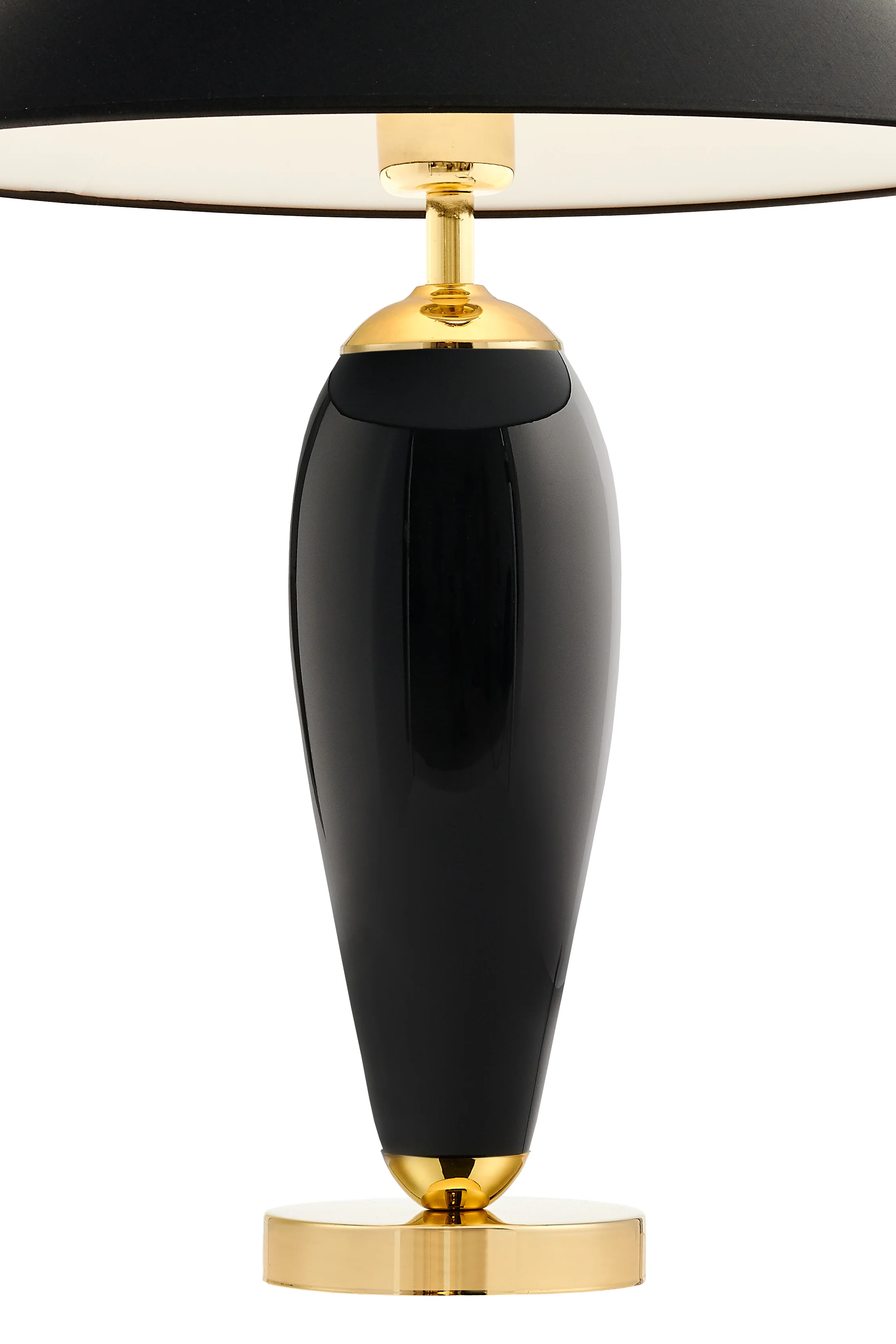Lampa stołowa REA czarny z czarną podstawą i złotym wykończeniem - Image 6