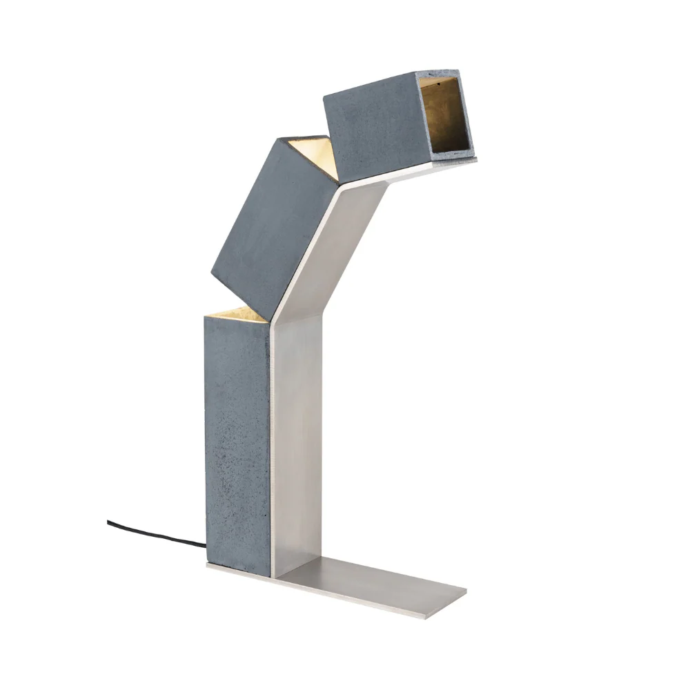 Lampa stołowa ROBOT beton