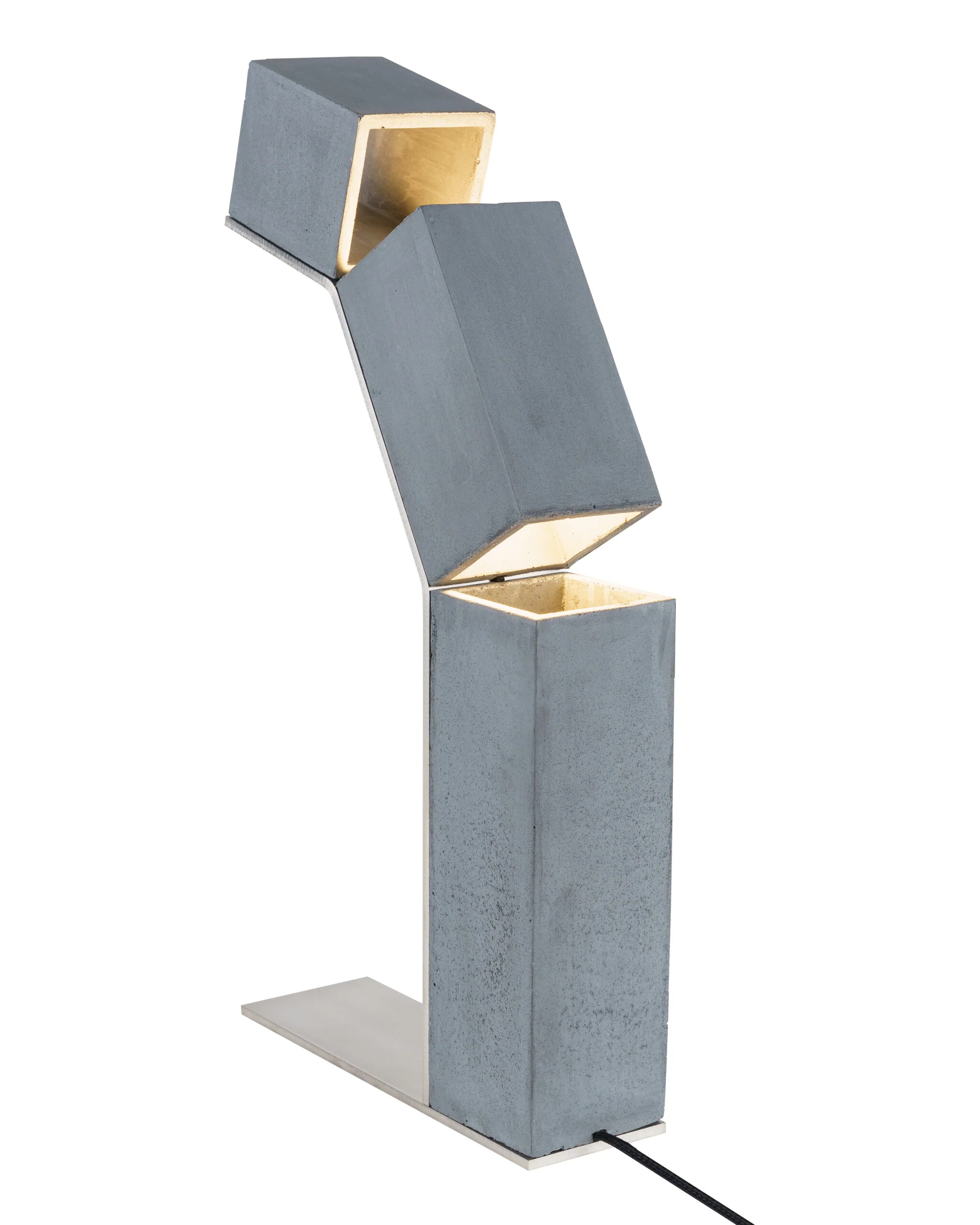 Lampa stołowa ROBOT beton - Image 5
