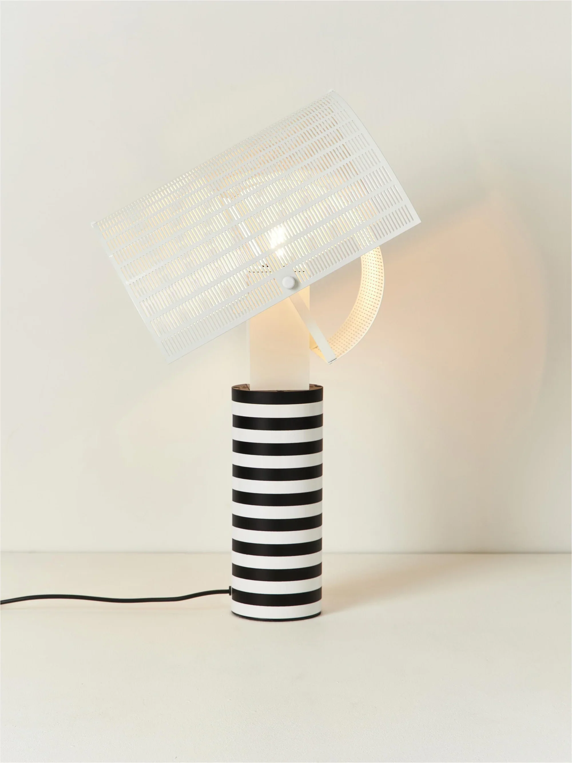 Lampa stołowa SHOGUN biały z czarnym - Image 12