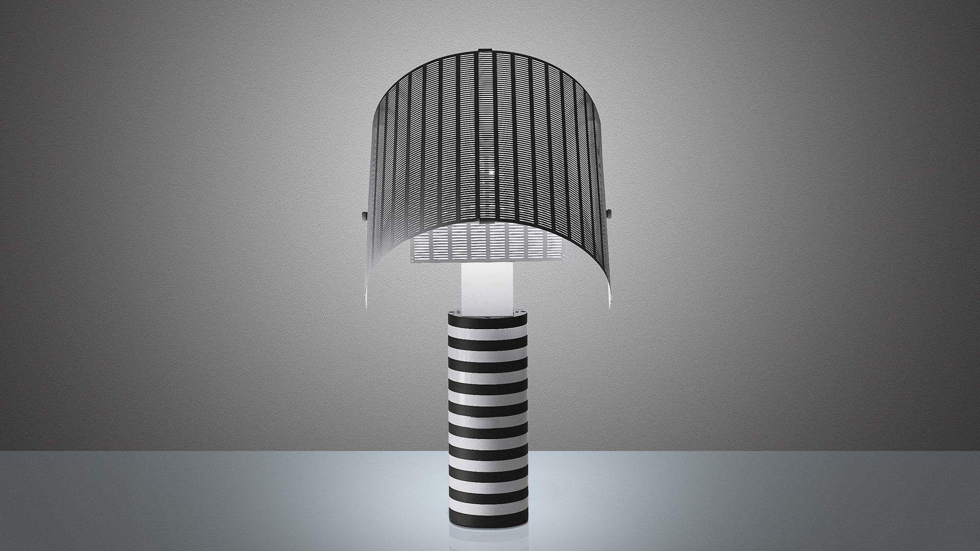 Lampa stołowa SHOGUN biały z czarnym - Image 8