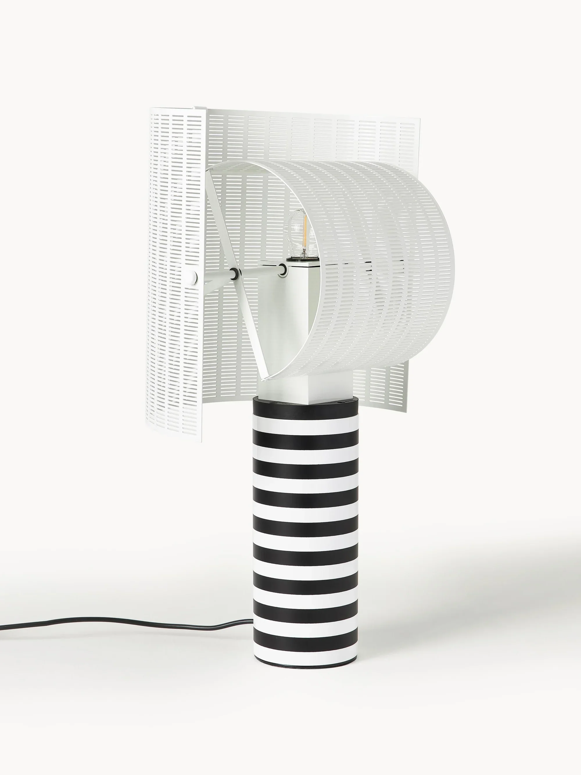 Lampa stołowa SHOGUN biały z czarnym - Image 9