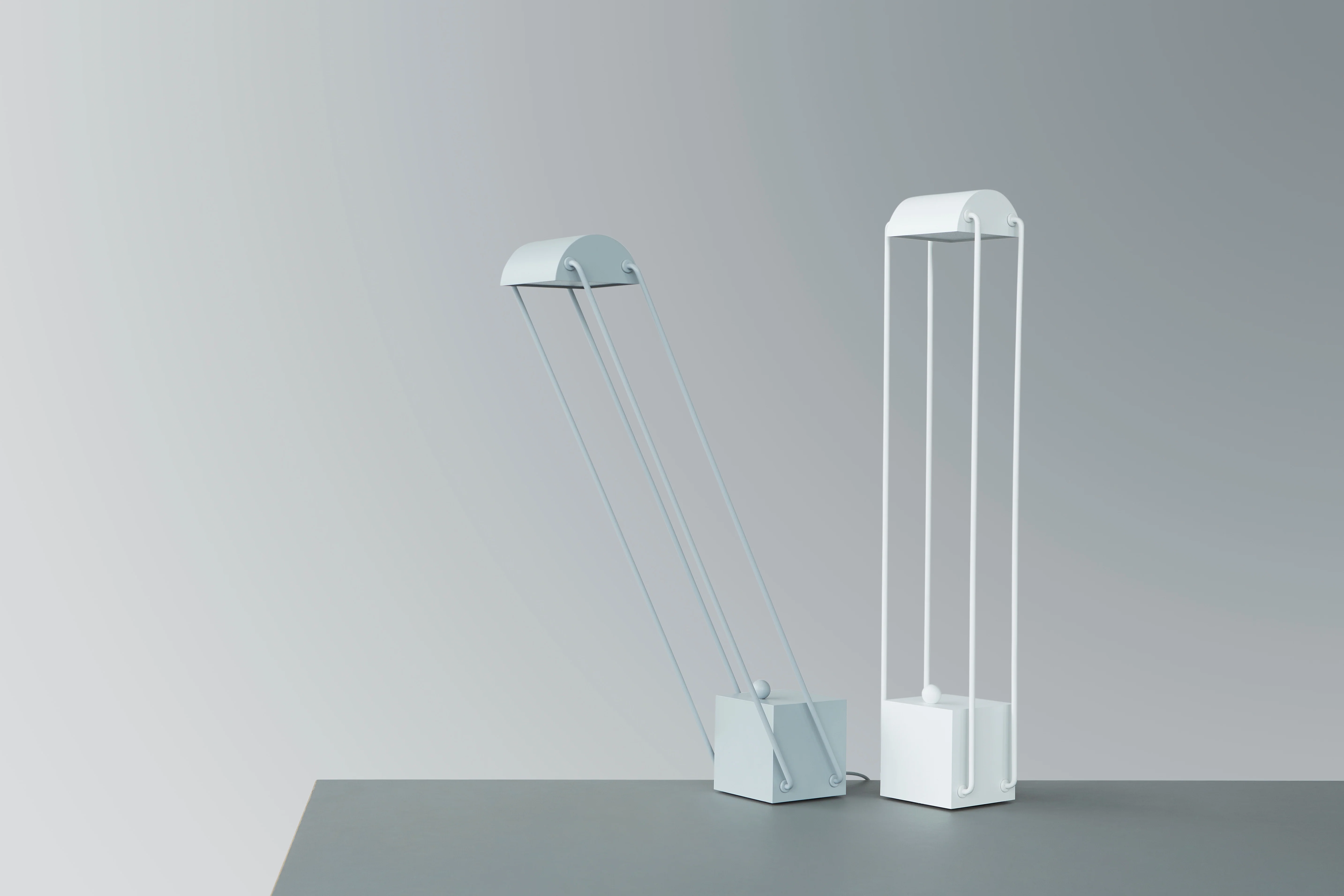 Lampa biurkowa TOKIO szary - Image 5