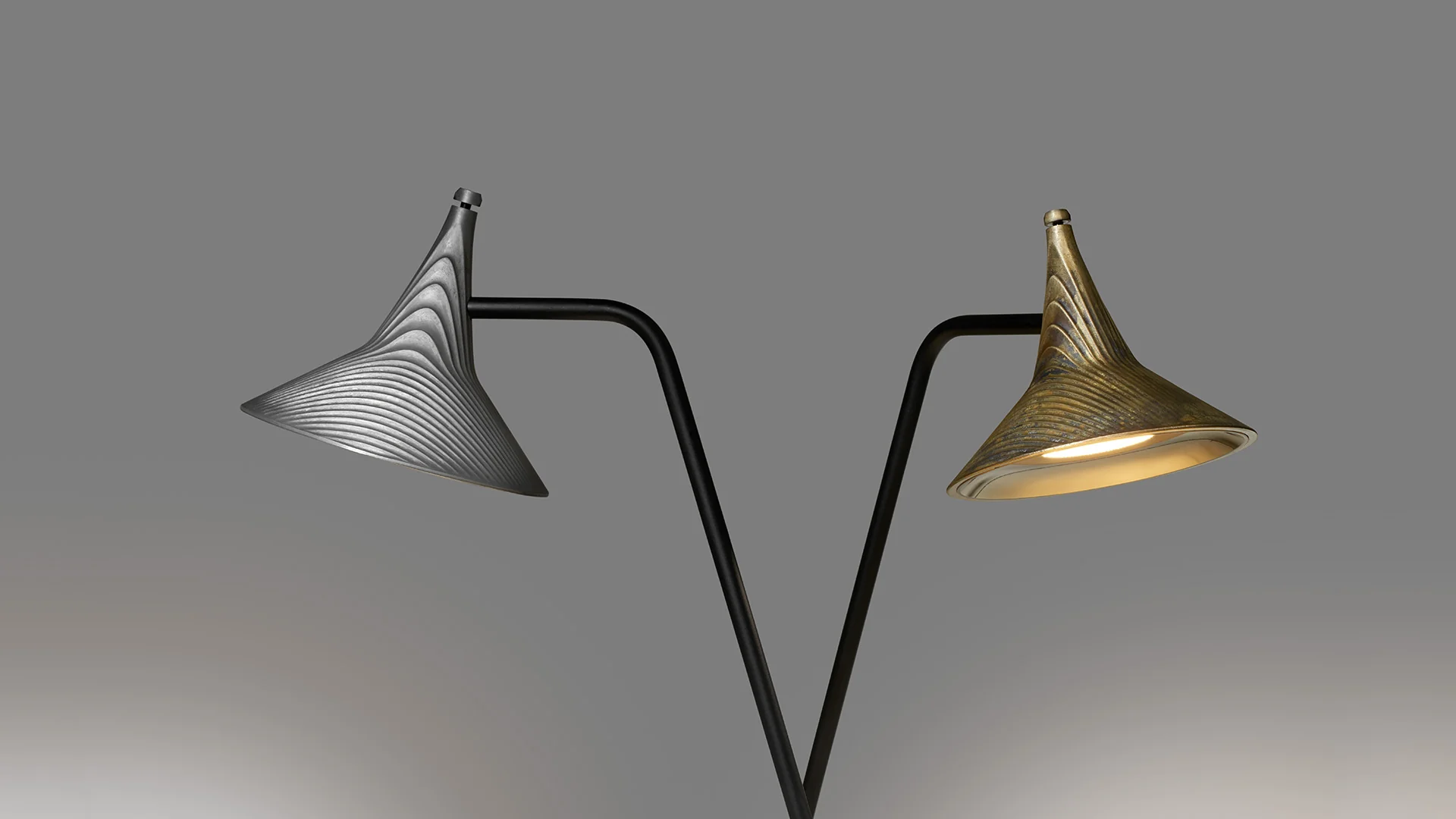 Lampa stołowa UNTERLINDEN mosiądz - Image 5
