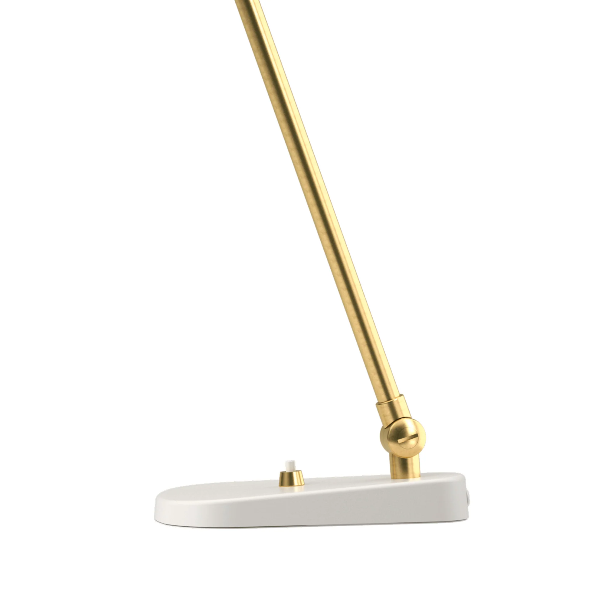 Lampa stołowa VL 38 biały ze złotym wykończeniem - Image 3