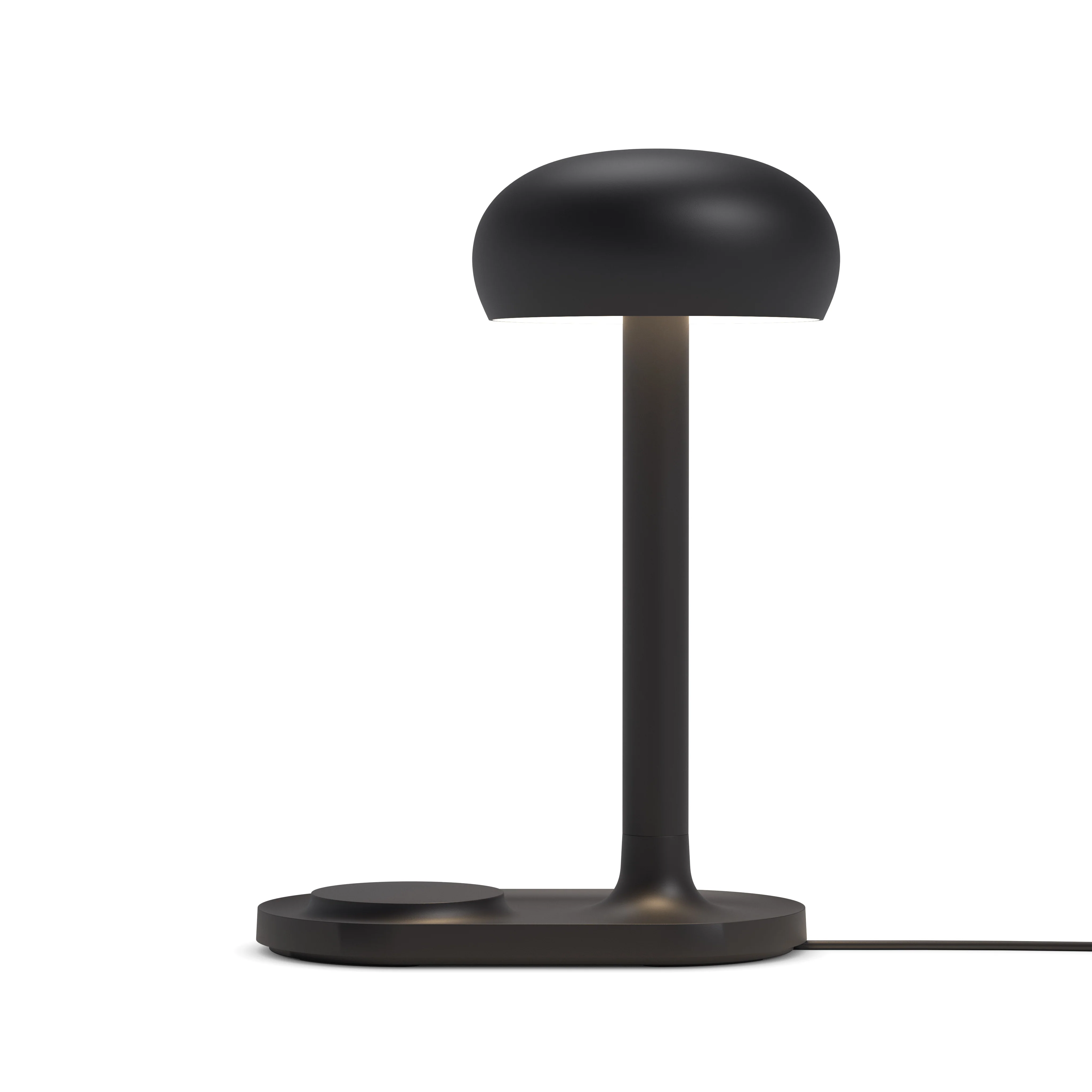 Lampa stołowa z bezprzewodową ładowarką EMENDO czarny - Image 6