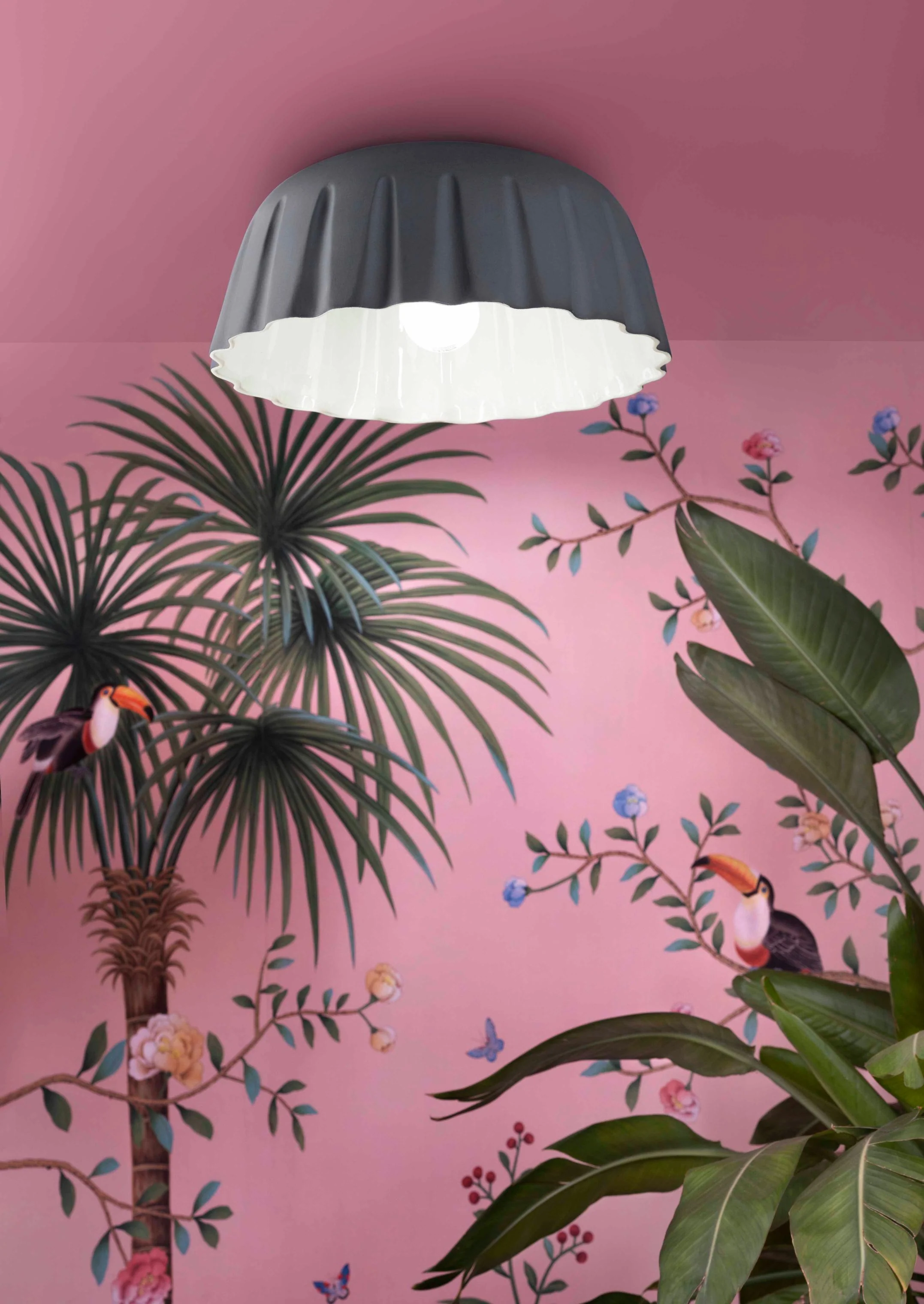 Lampa sufitowa ceramiczna MADAME GRES biały - Image 2