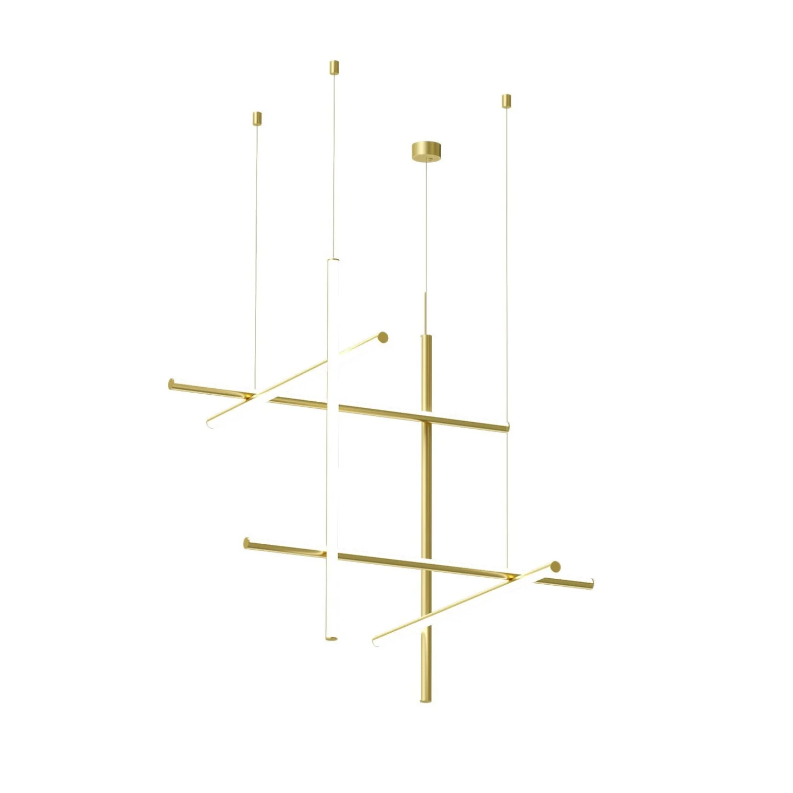 Lampa wisząca COORDINATES 3 CL III szampański