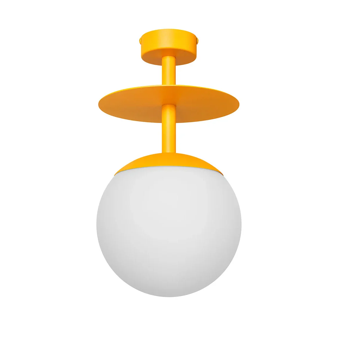 Lampa sufitowa PLAAT pomarańczowy