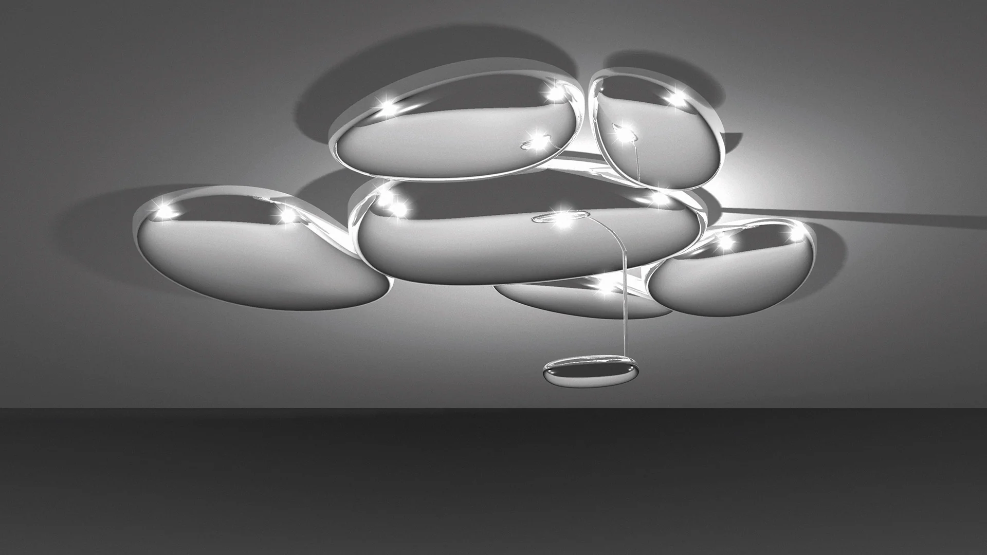 Lampa sufitowa SKYDRO chrom - Image 5