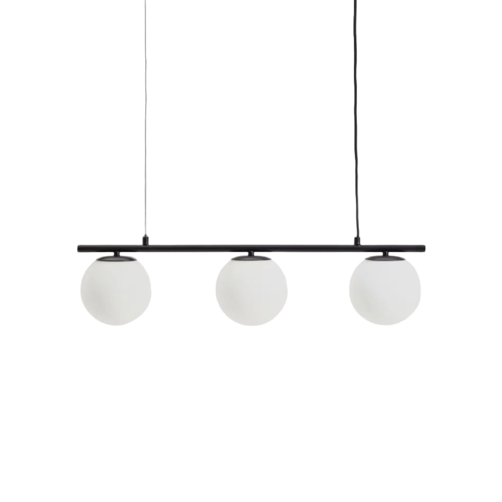 Lampa wisząca trzypunktowa BRISIA czarny