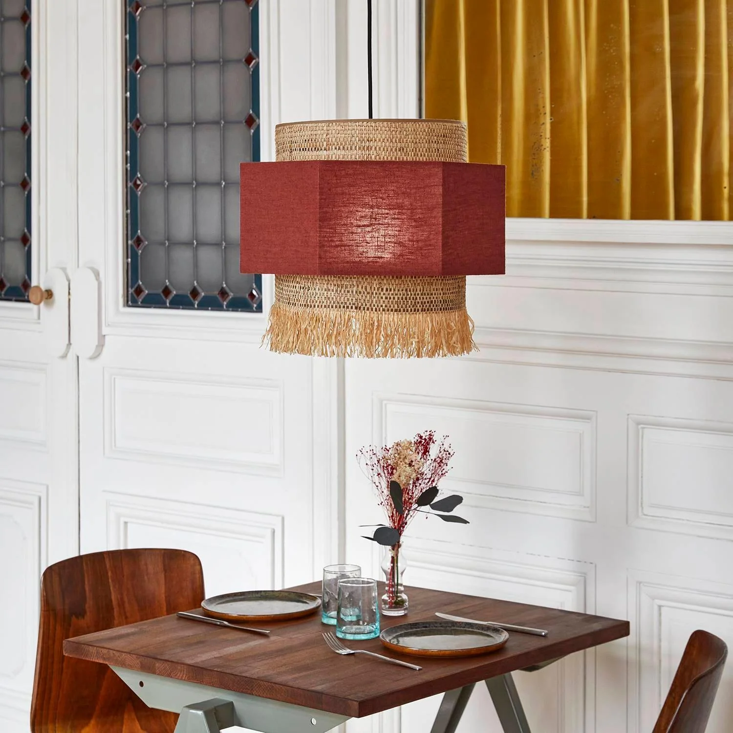 Lampa wisząca MARRAKECH wiśniowy - Image 13