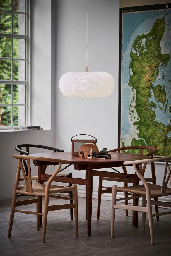 Lampa wisząca MODEL 195 DONUT biały ze srebrnym - Image 2