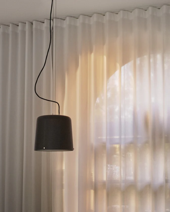 Lampa wisząca 526 czarny metal - Image 2